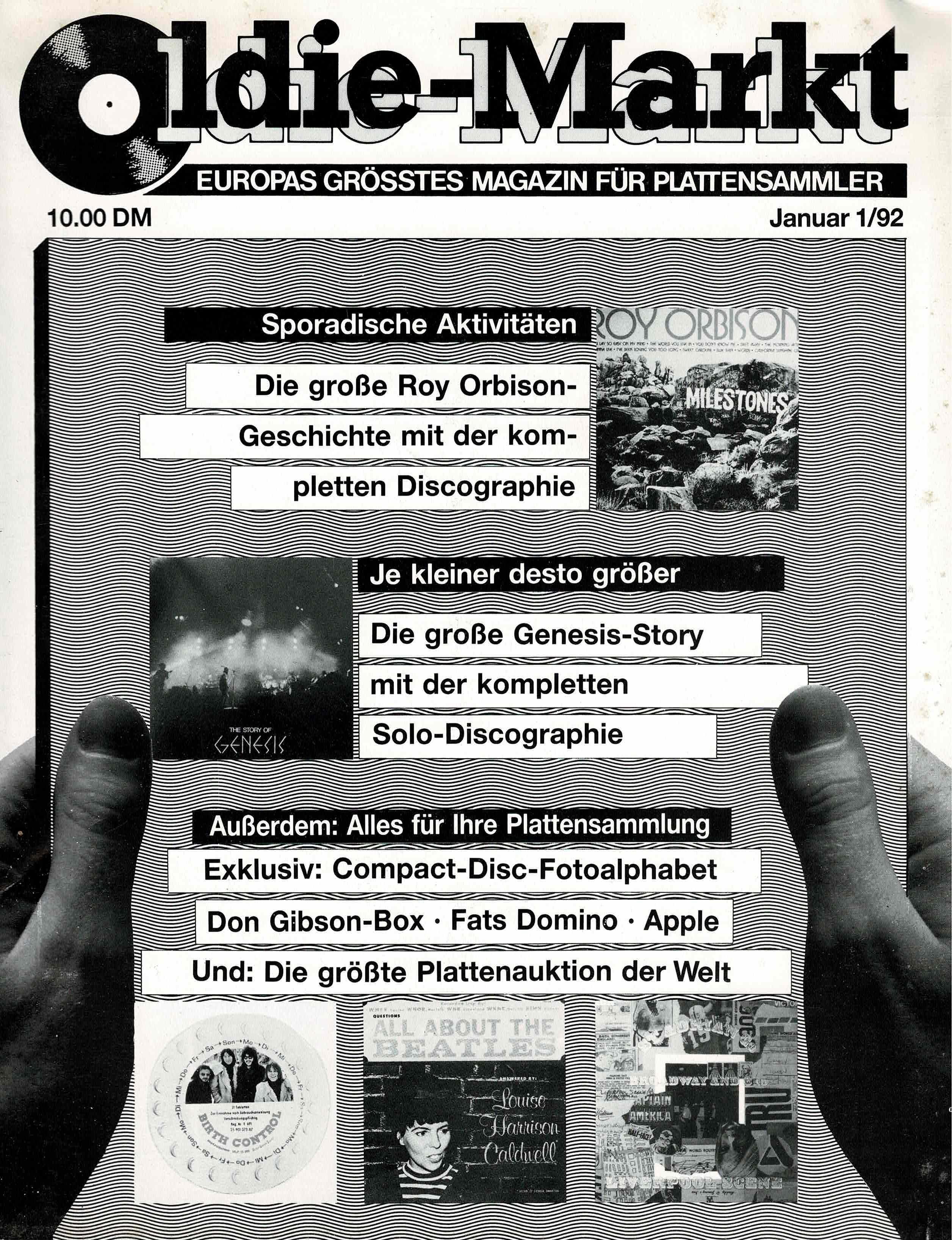 Oldie-Markt • 1/92