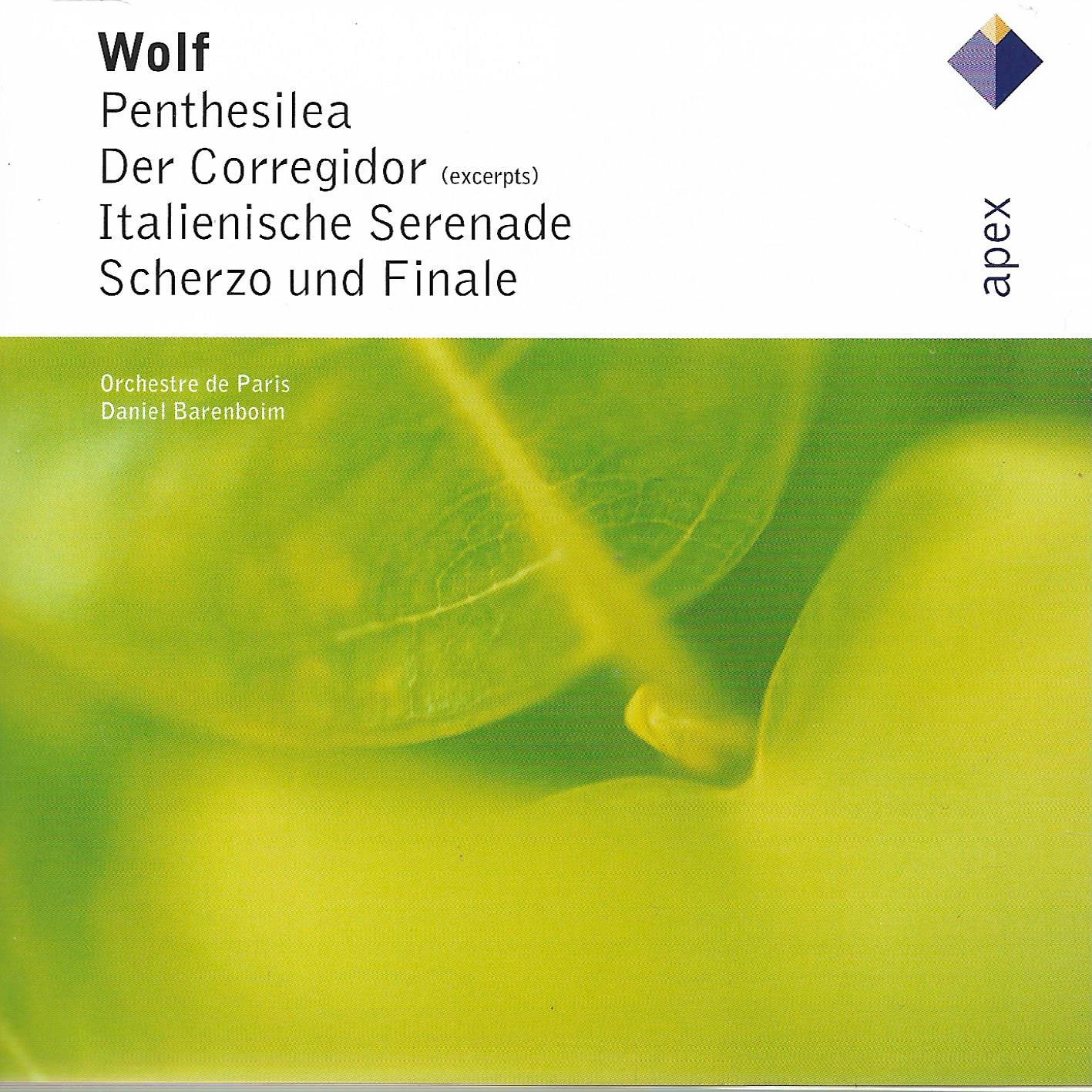 Hugo Wolf / Barenboim / Orchestre De Paris • Penthesilea, Der Corregidor, Italienische Serenade, Scherzo & Finale