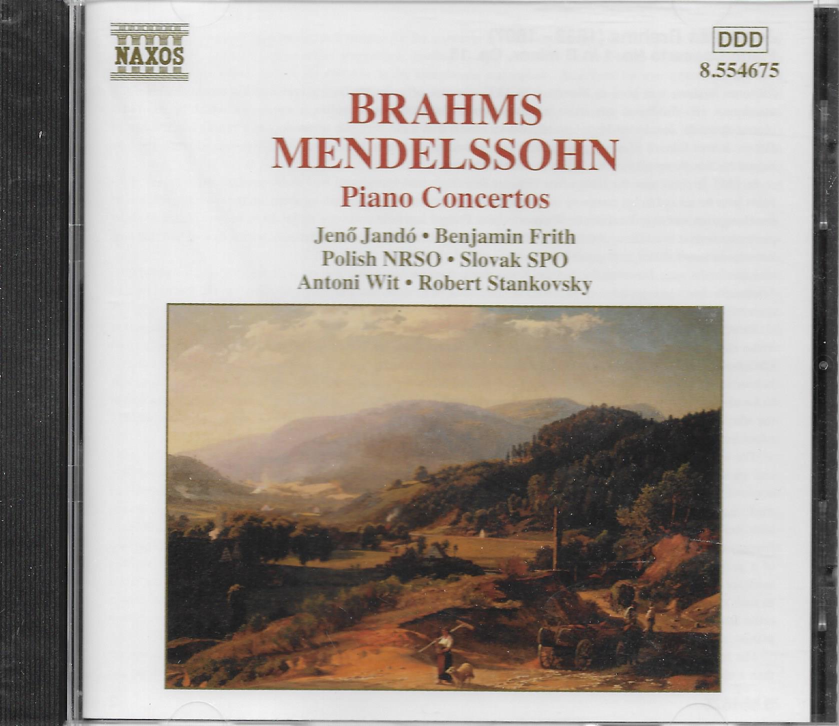 Brahms / Mendelssohn • Klavierkonzerte