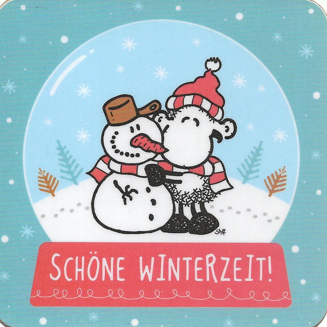 Kork - Untersetzer • Schöne Winterzeit