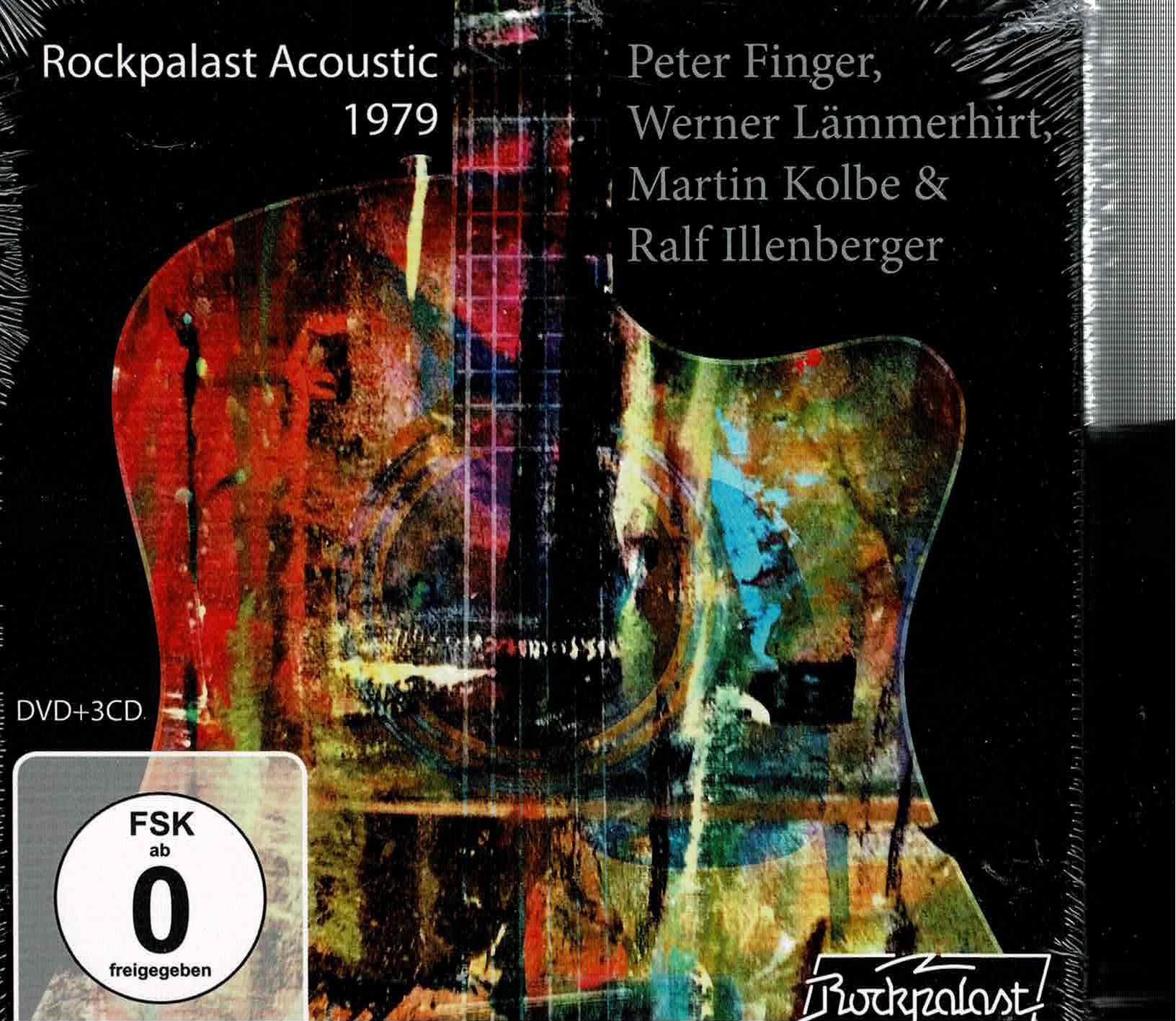 Peter Finger, Werner Lämmerhirt, Martin Kolbe & Ralf Illenberger • Rockpalast Acoustic Live 1979 / 3 CD & 2 DVD