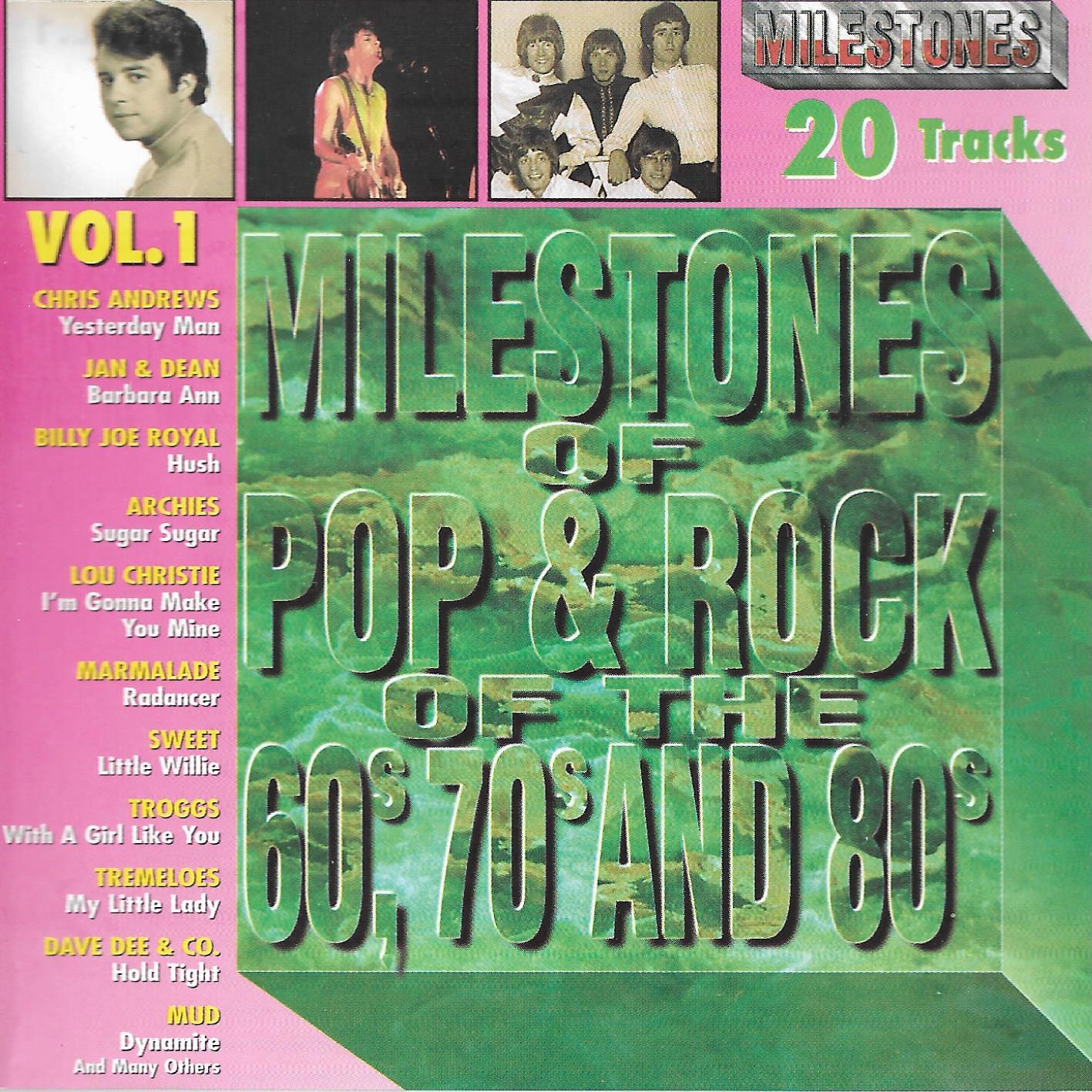 Various • Milestones Of Pop & Rock Of The 60's, 70's And 80's Vol. 1