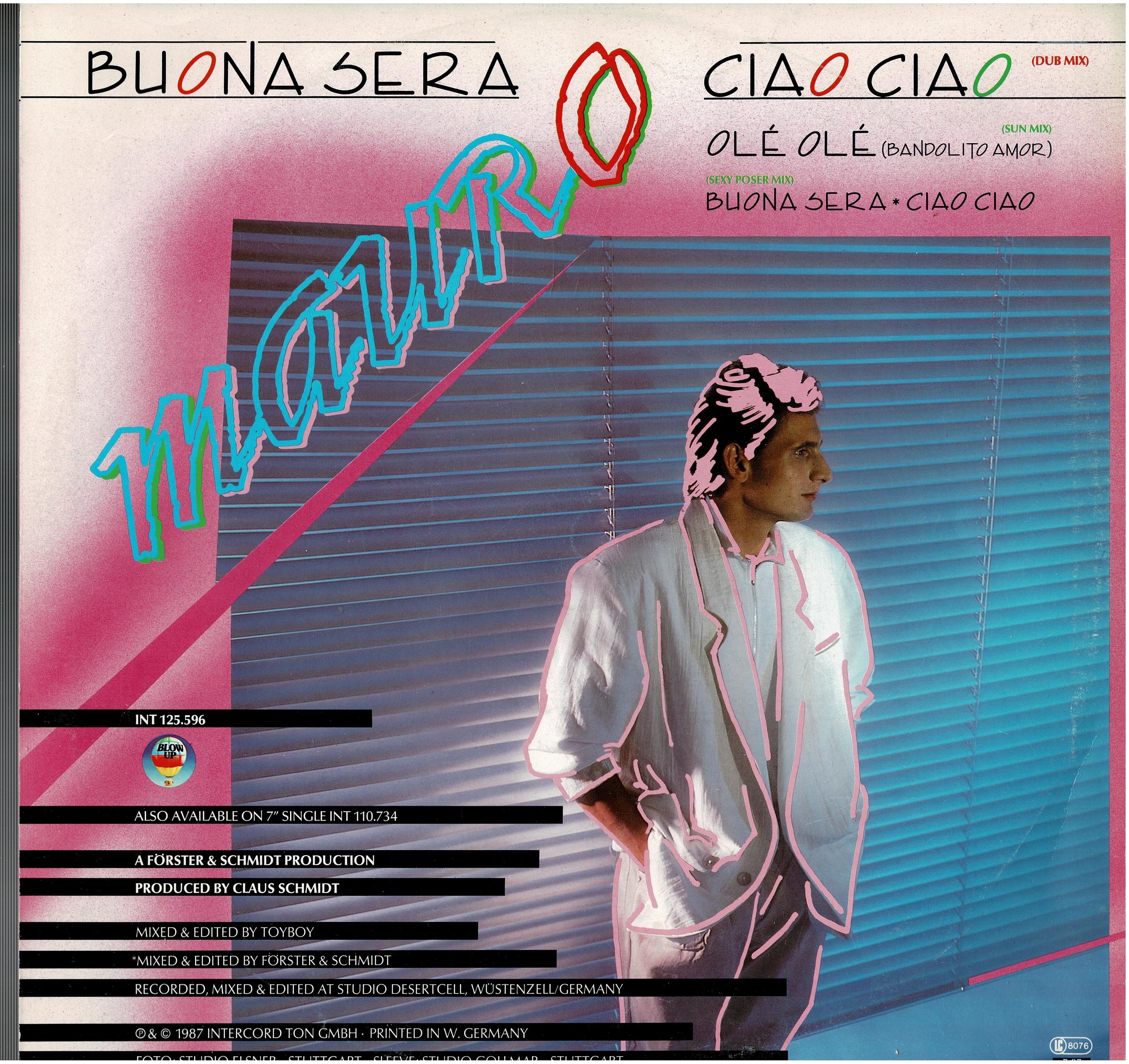 Mauro • Buona Sera - Ciao Ciao