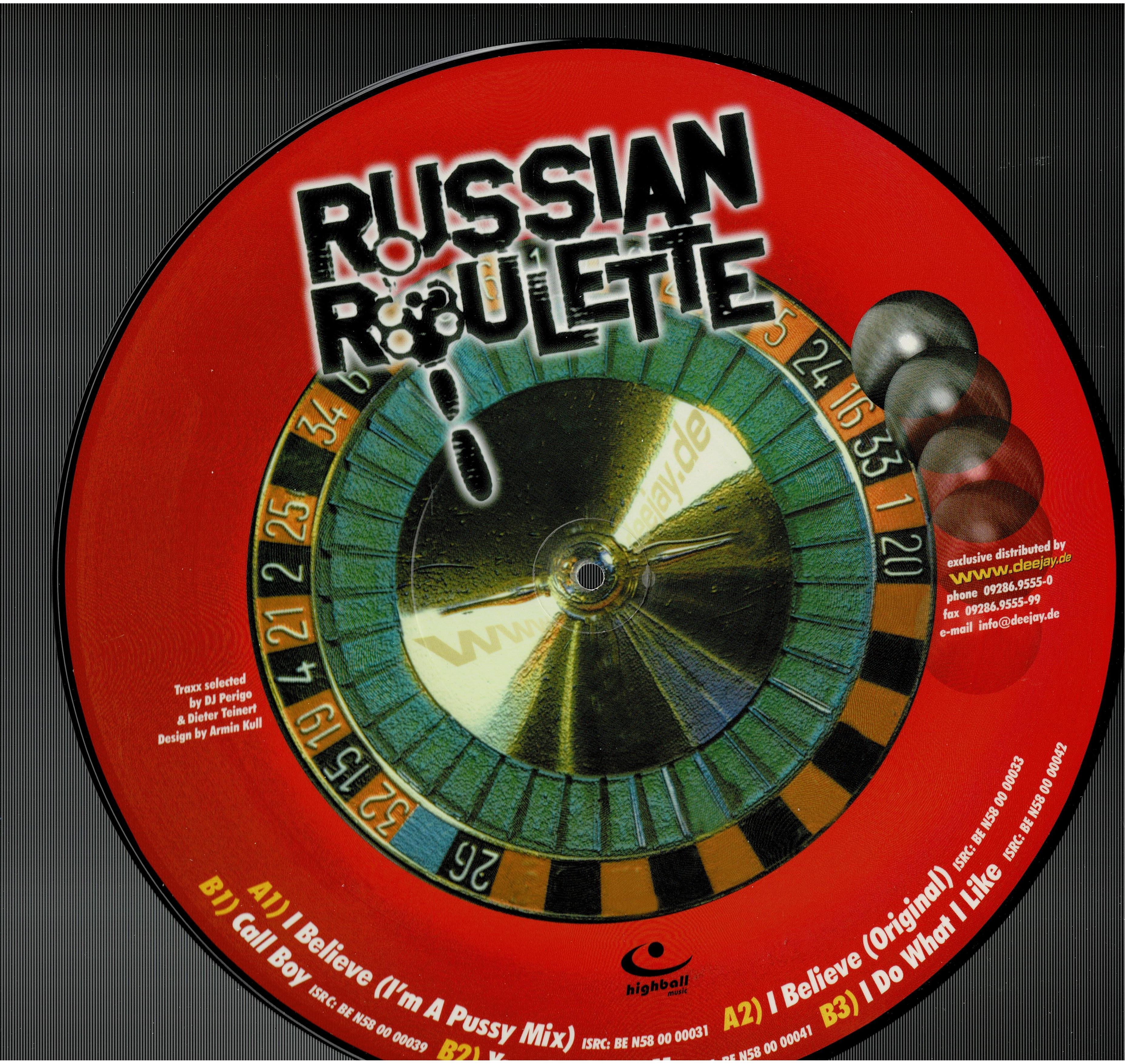 Russian Roulette • Russian Roulette - Picture Vinyl
