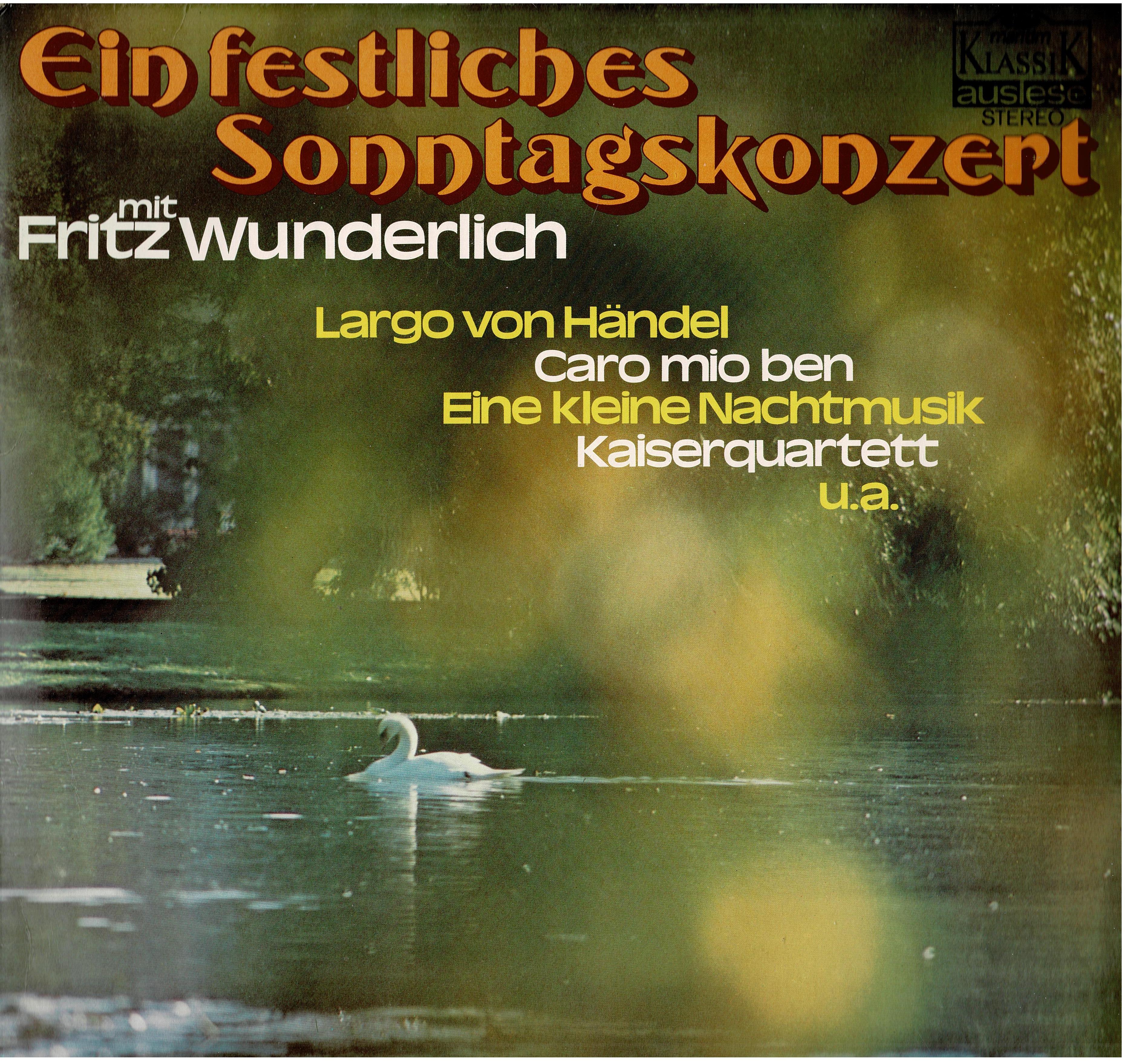 Fritz Wunderlich • Ein Festliches Sonntagskonzert