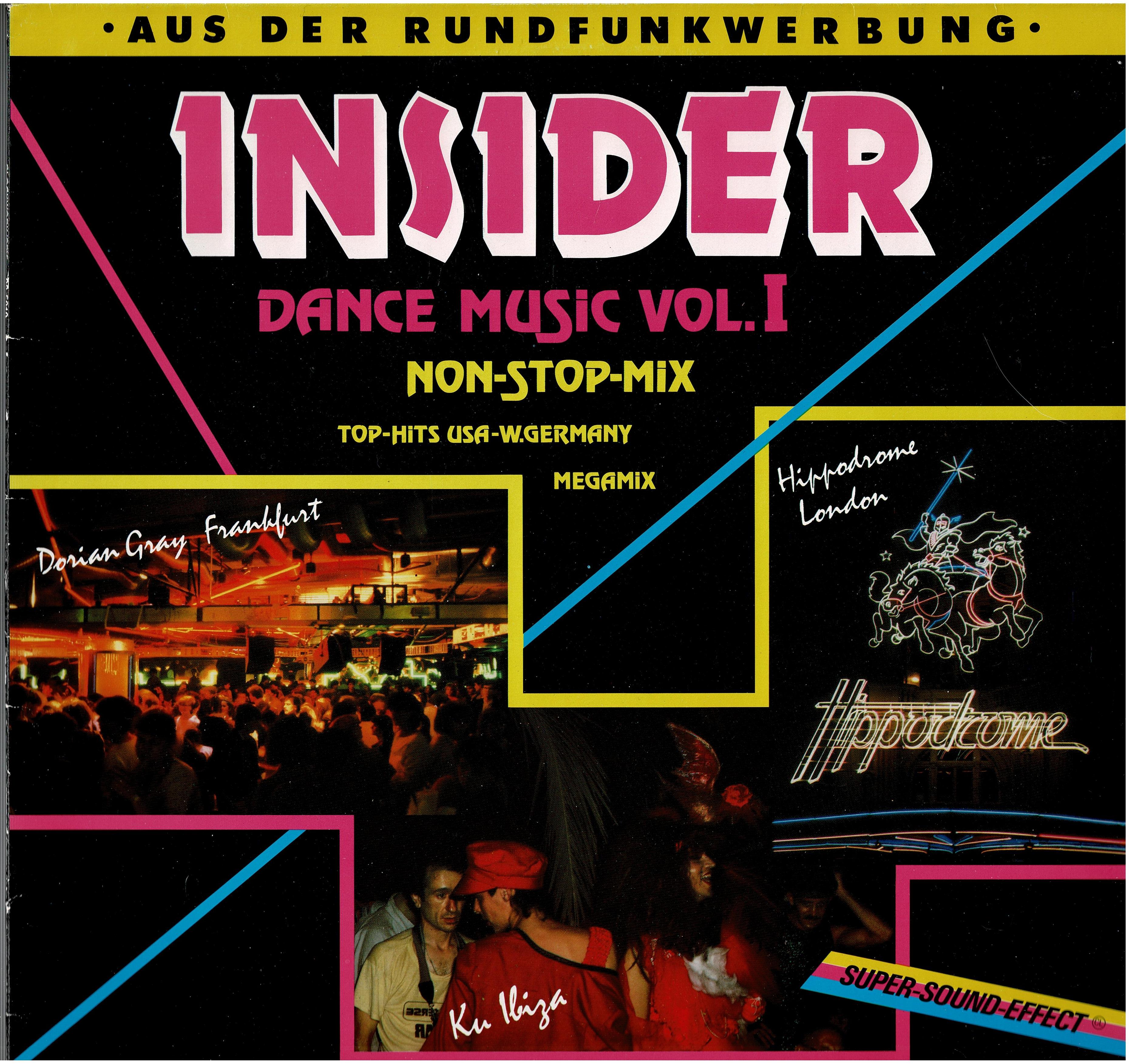 Various • Insider - Dance Music Vol. 1 (Non-Stop-Mix)