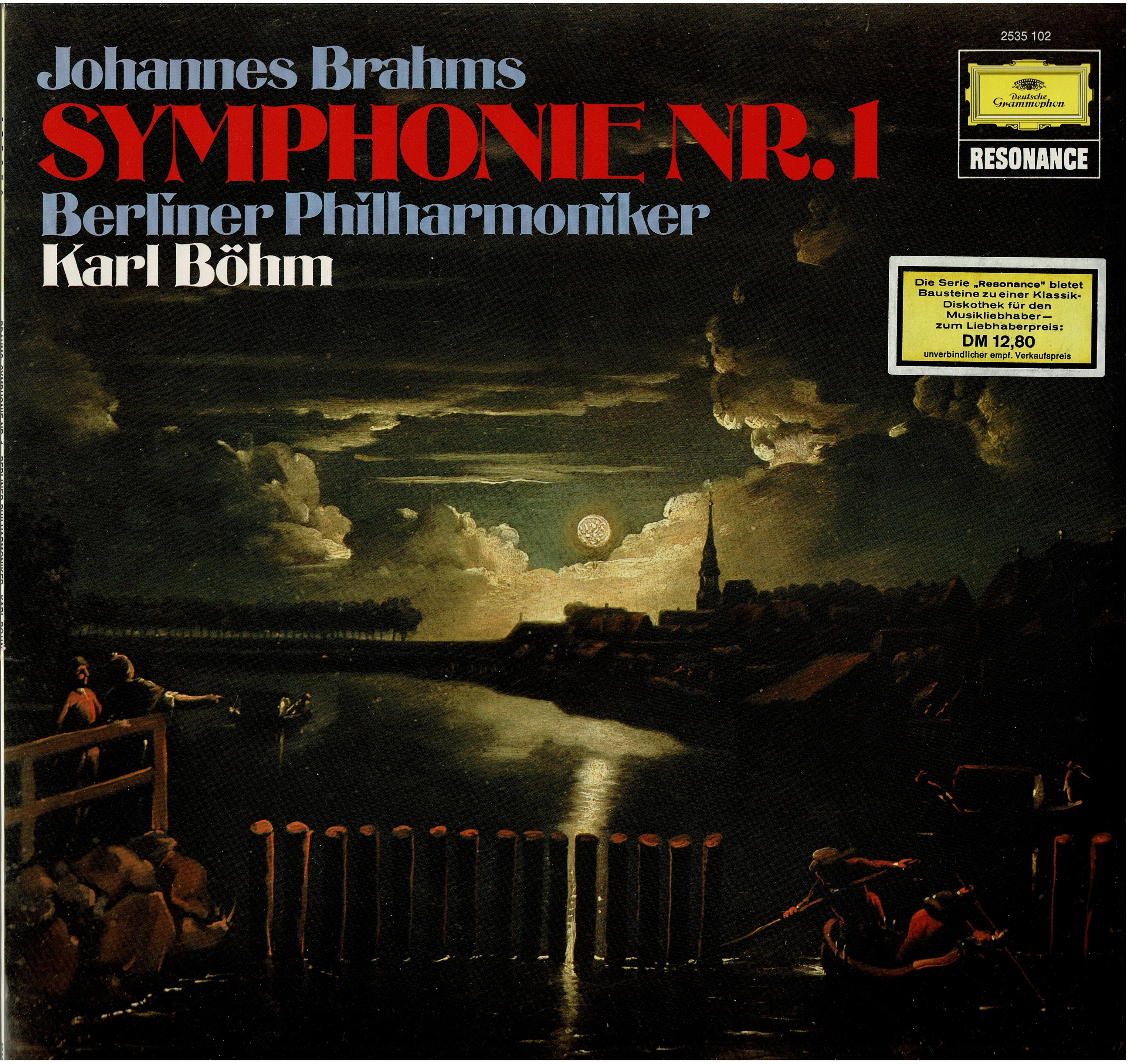 Johannes Brahms / Berliner Philharmoniker - Karl Böhm • Symphonie Nr. 1