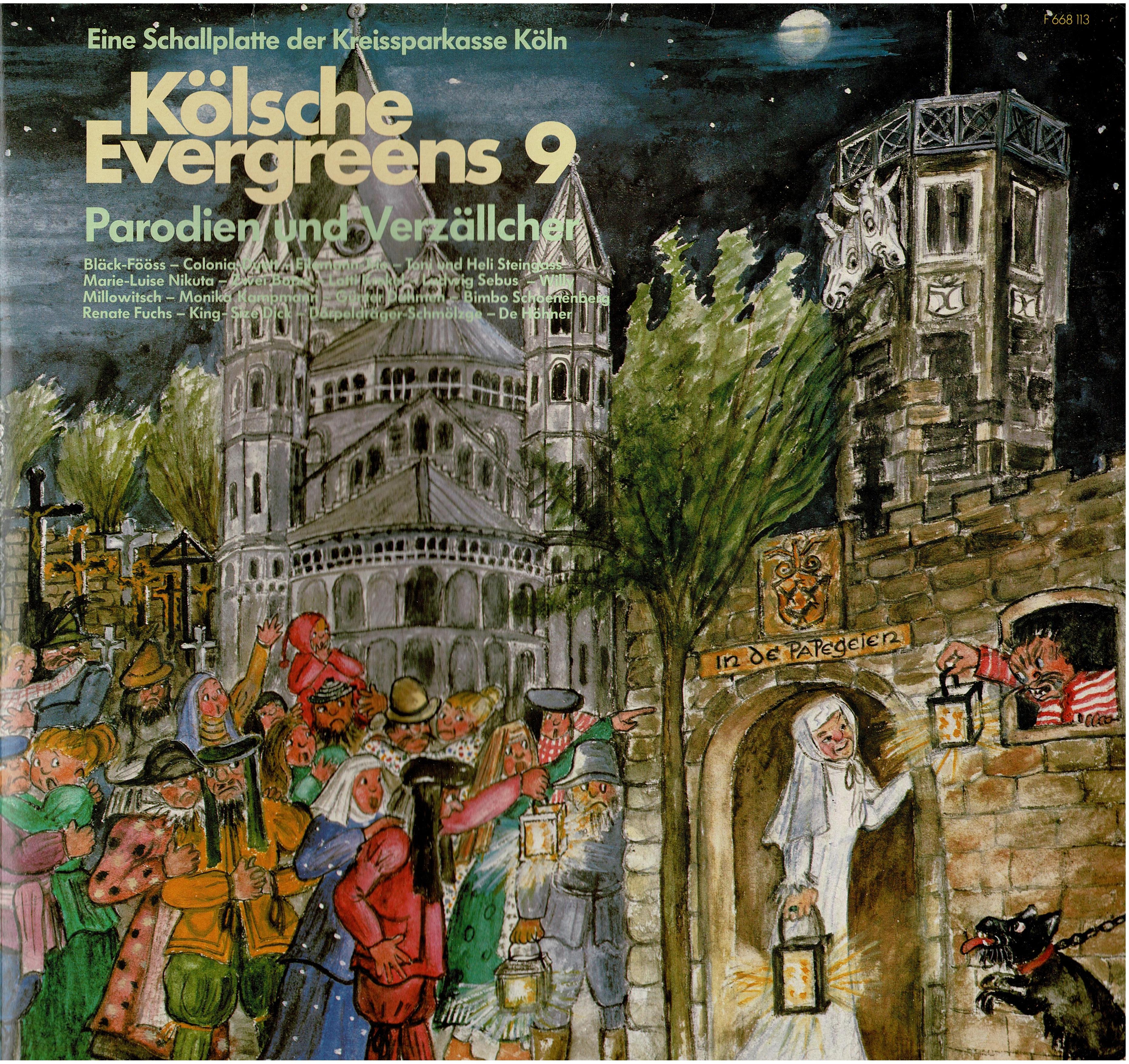 Kölsche Evergreens • Kölsche Evergreens 9 - Parodien Und Verzällcher