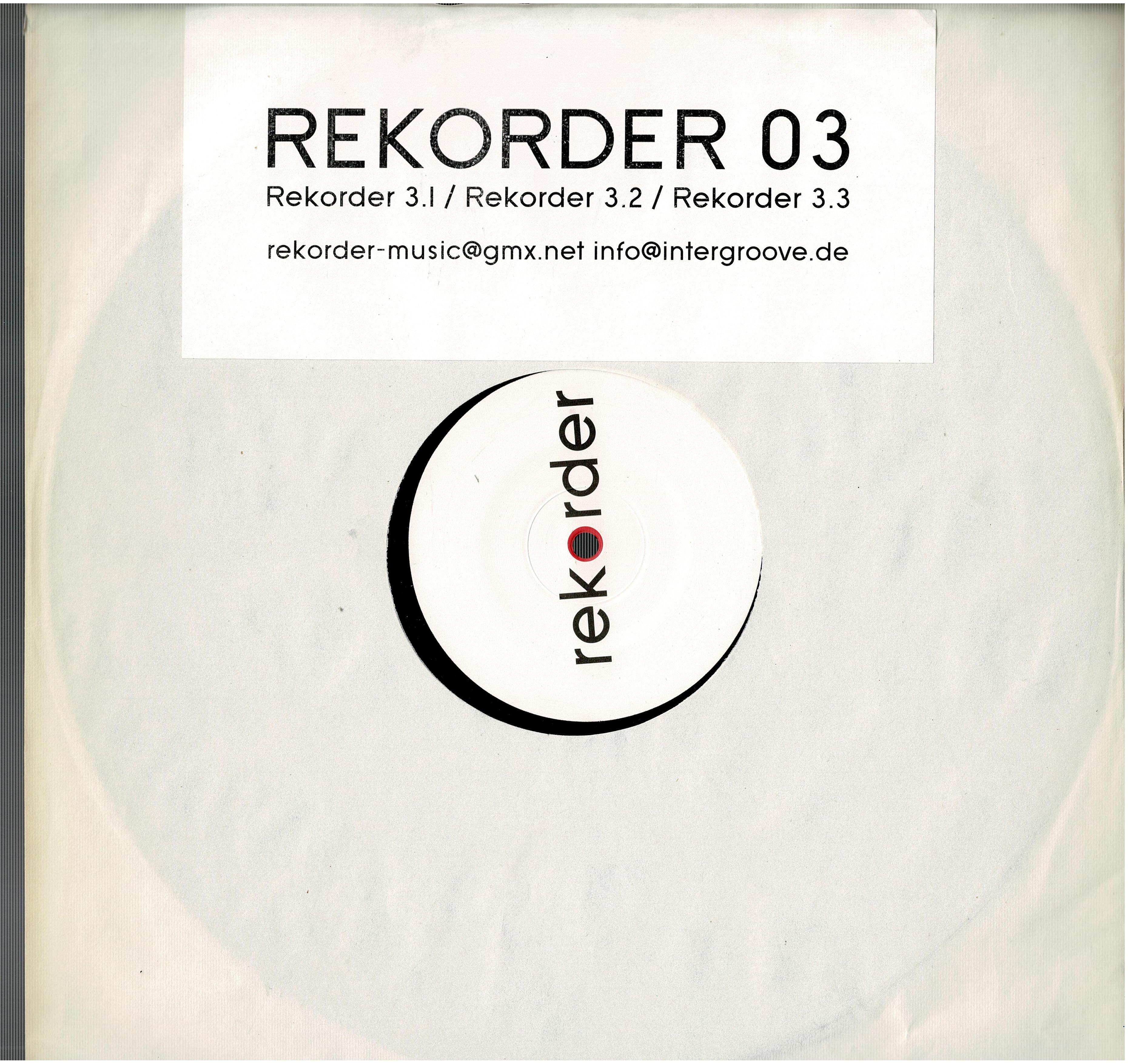 Rekorder • Rekorder 03