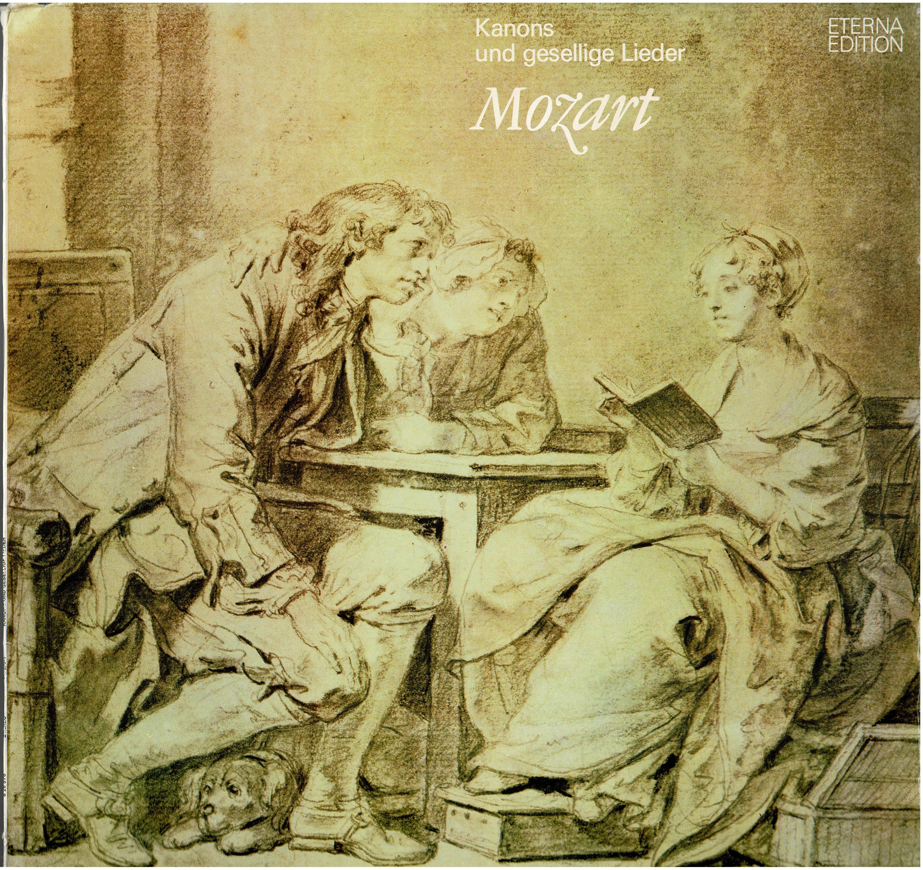 Wolfgang Amadeus Mozart • Kanons Und Gesellige Lieder