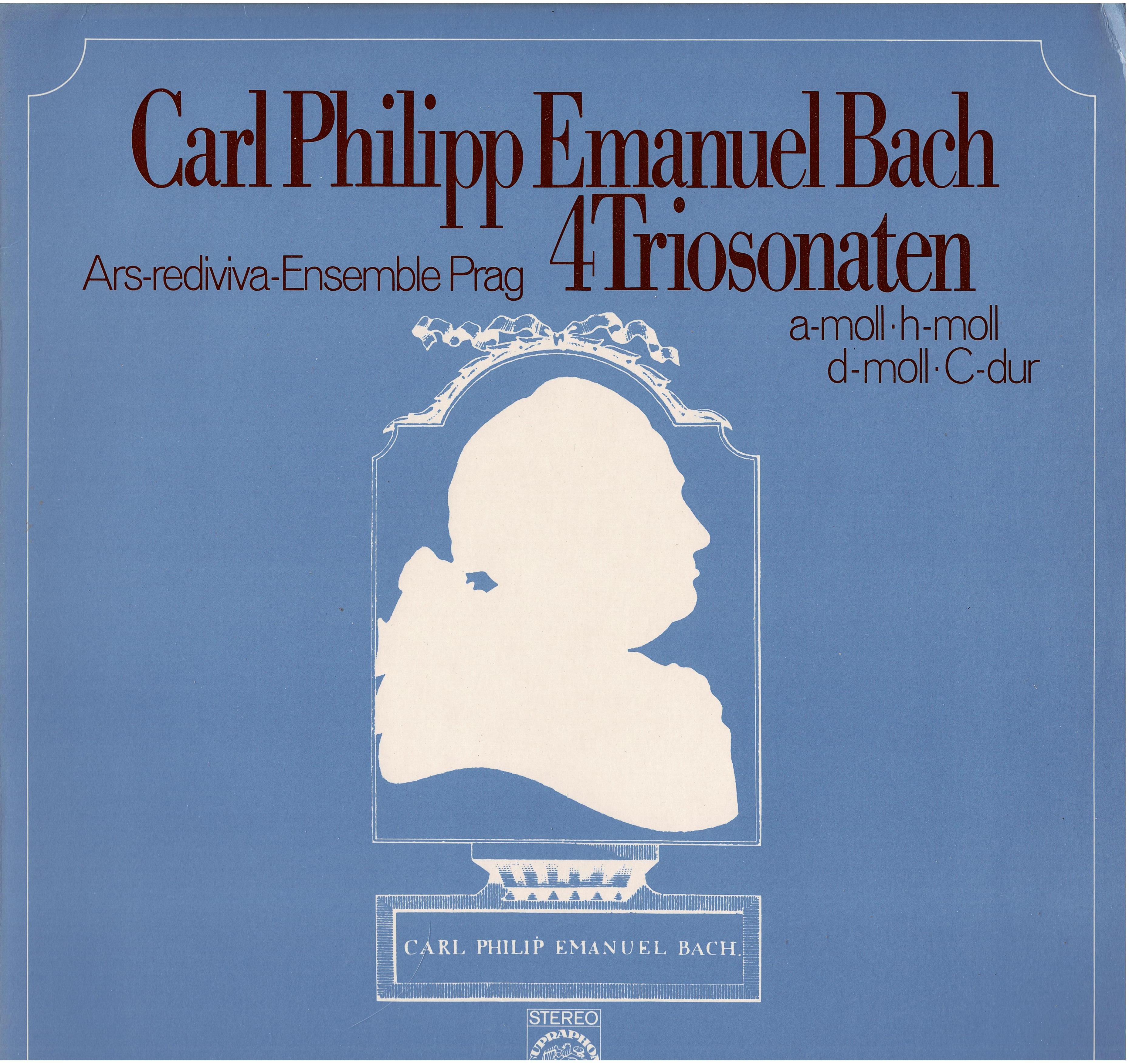 Carl Philipp Emanuel Bach / Ars Rediviva Ensemble • 4 Triosonaten