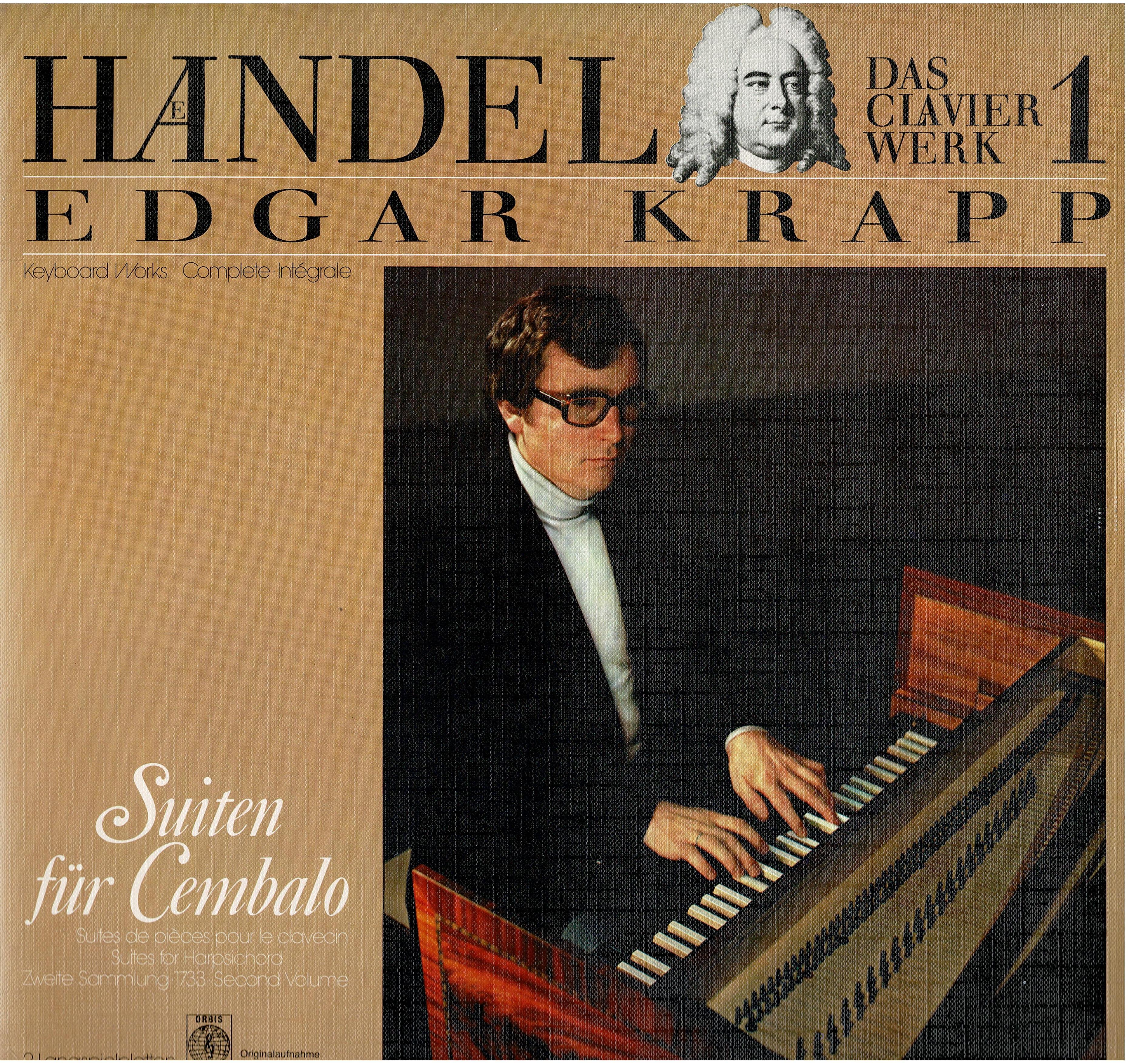 Georg Friedrich Händel / Edgar Krapp • Suiten Für Cembalo