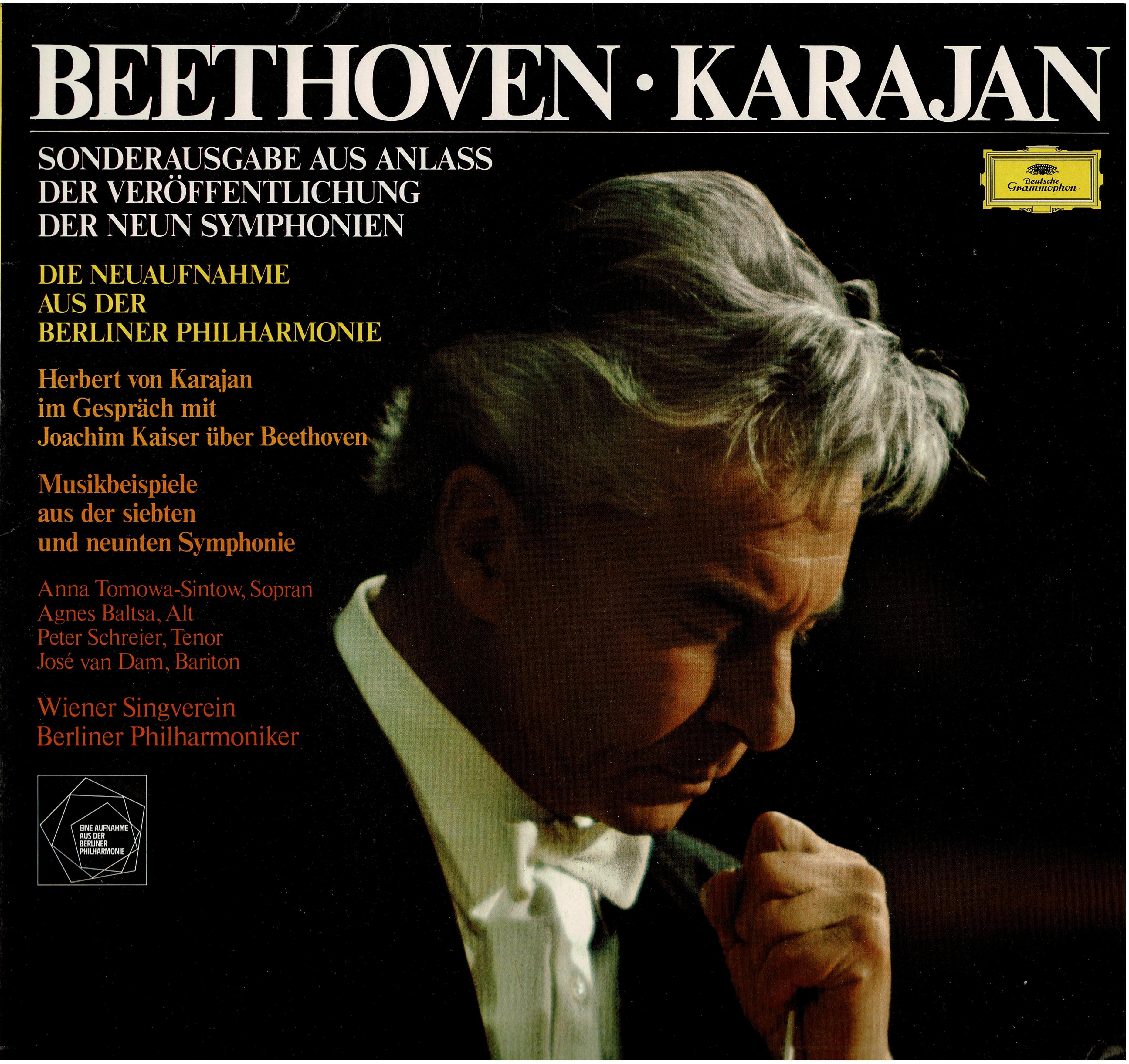 Ludwig van Beethoven / Herbert von Karajan • Sonderausgabe Aus Anlass Der Veröffentlichung Der Neun Symphonien