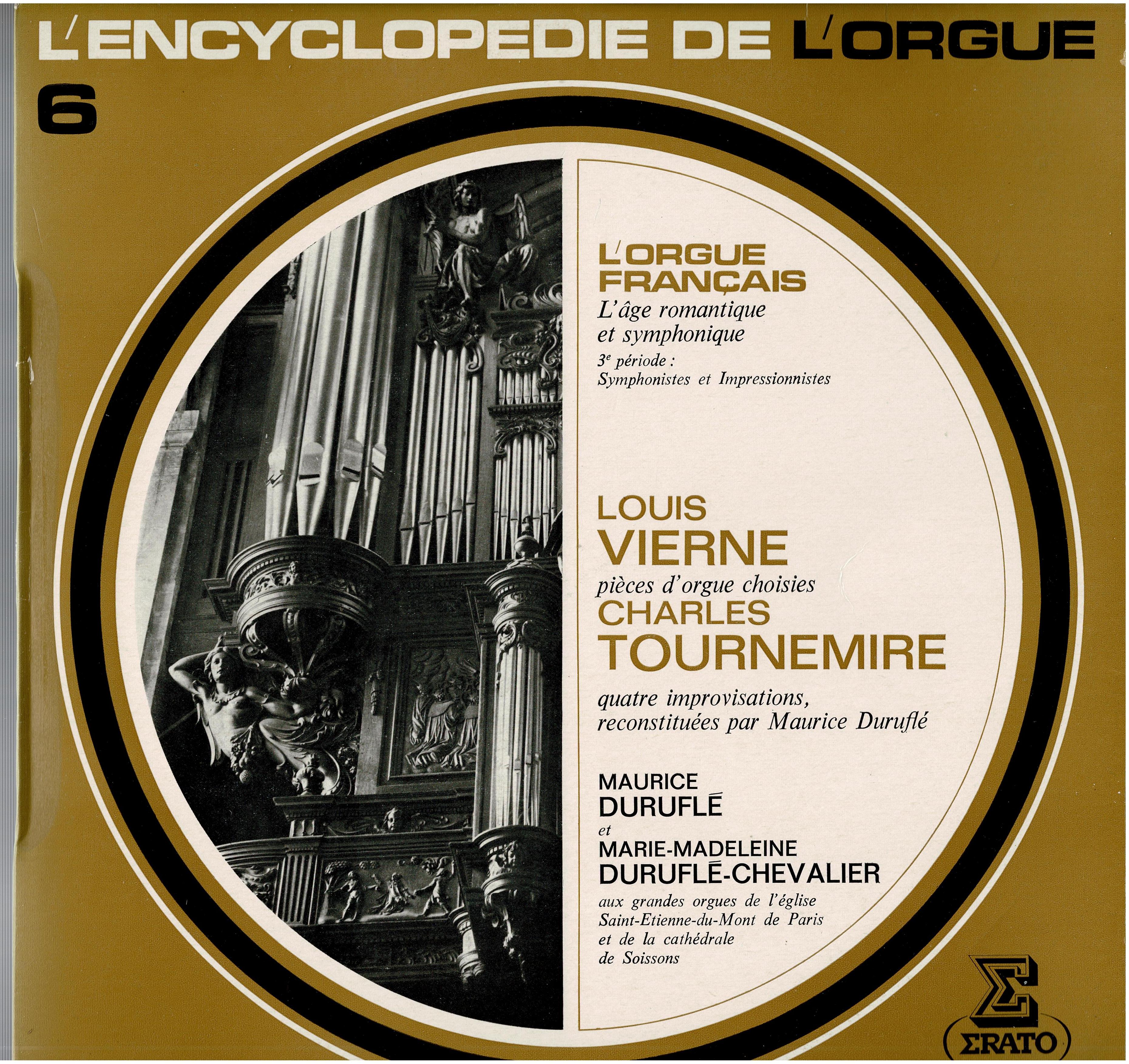 Maurice Duruflé Et Marie - Madeleine Duruflé • Pièces D’orgue Choisies - Quatre Improvisations