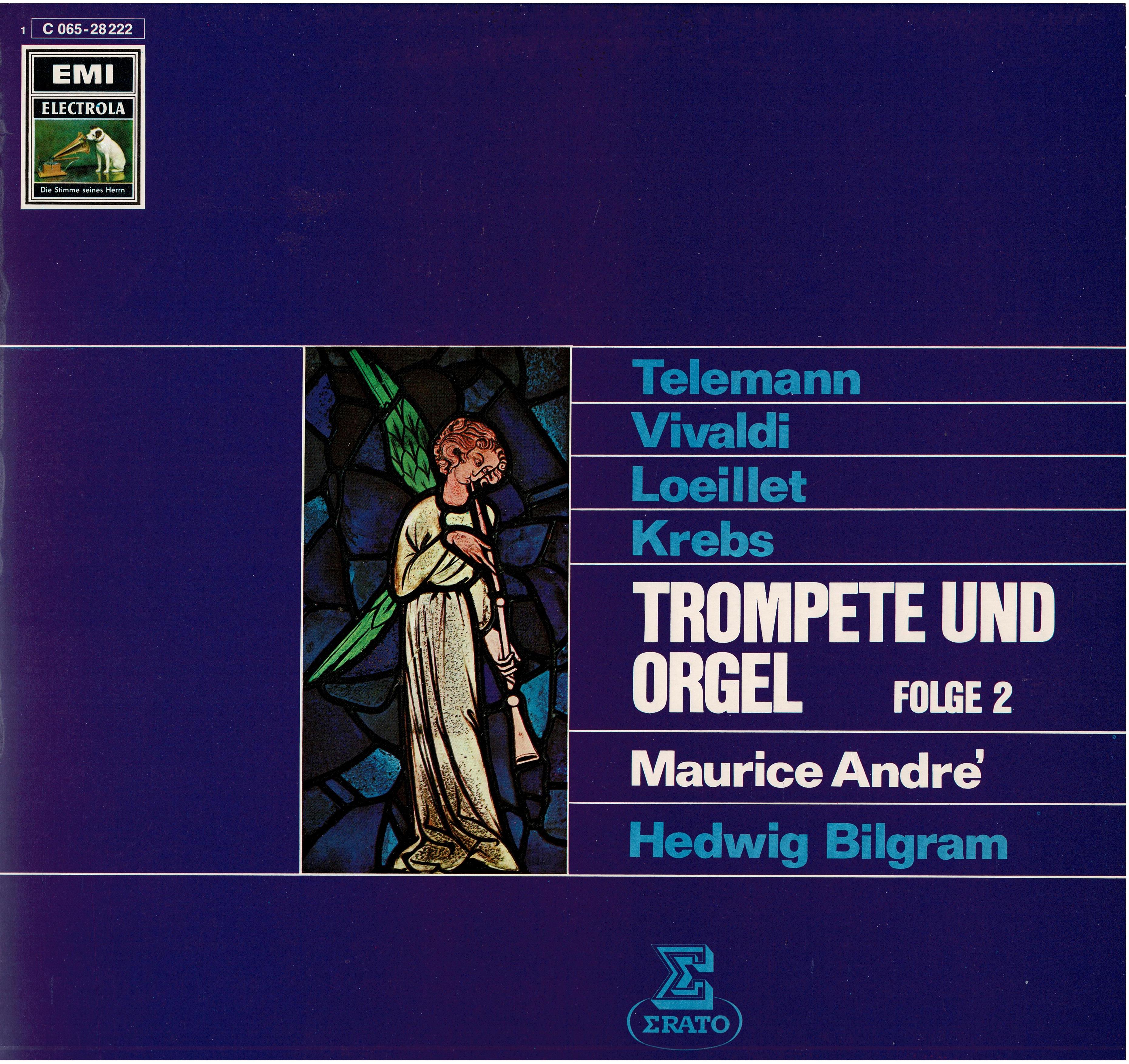 Maurice André / Hedwig Bilgram - Georg Philipp Telemann / Antonio Vivaldi / Jean-Baptiste Loeillet • Trompete Und Orgel (Folge 2)
