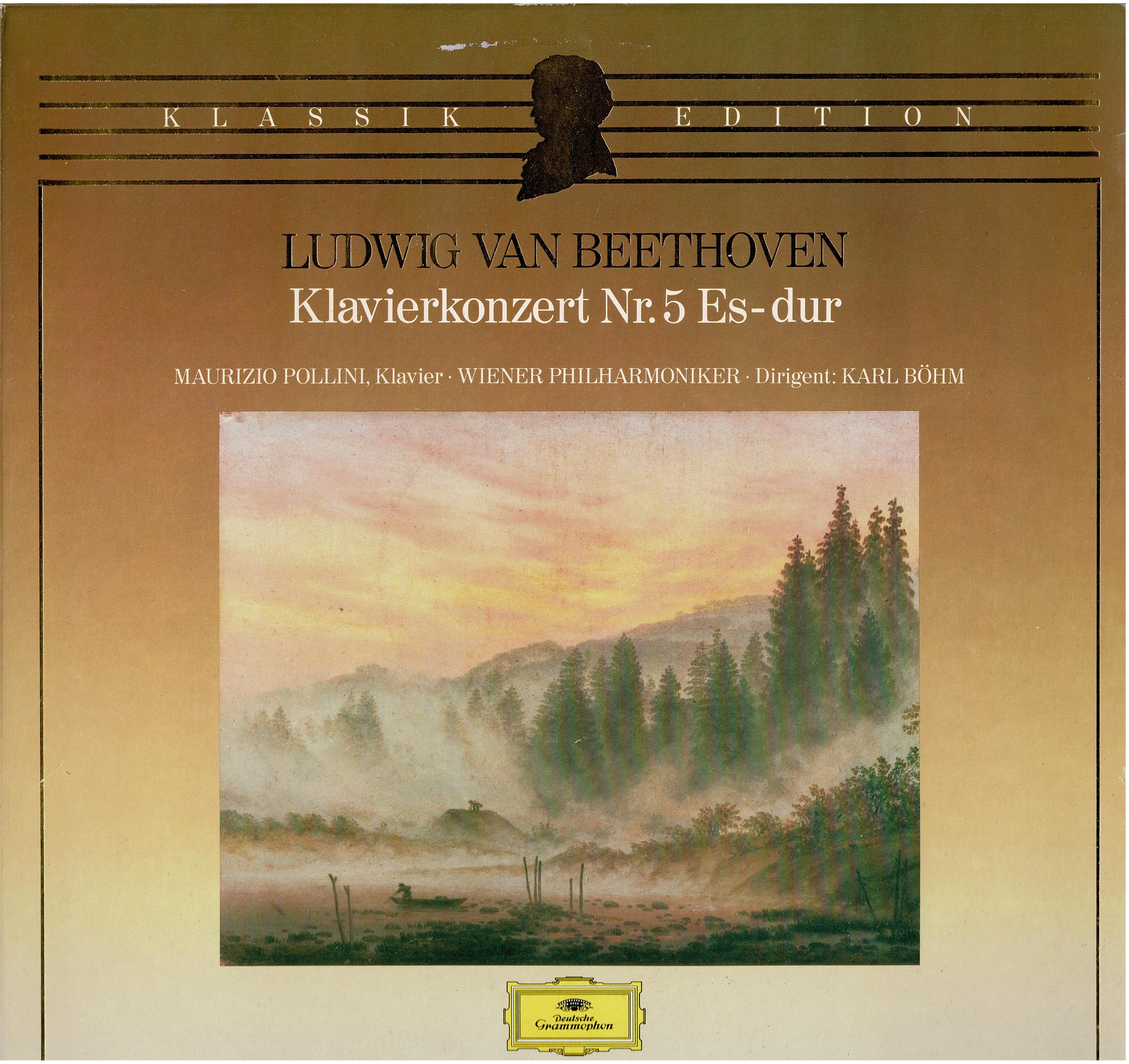 Ludwig van Beethoven / Maurizio Pollini / Wiener Philharmoniker / Karl Böhm • Klavierkonzert Nr.5 Es-Dur