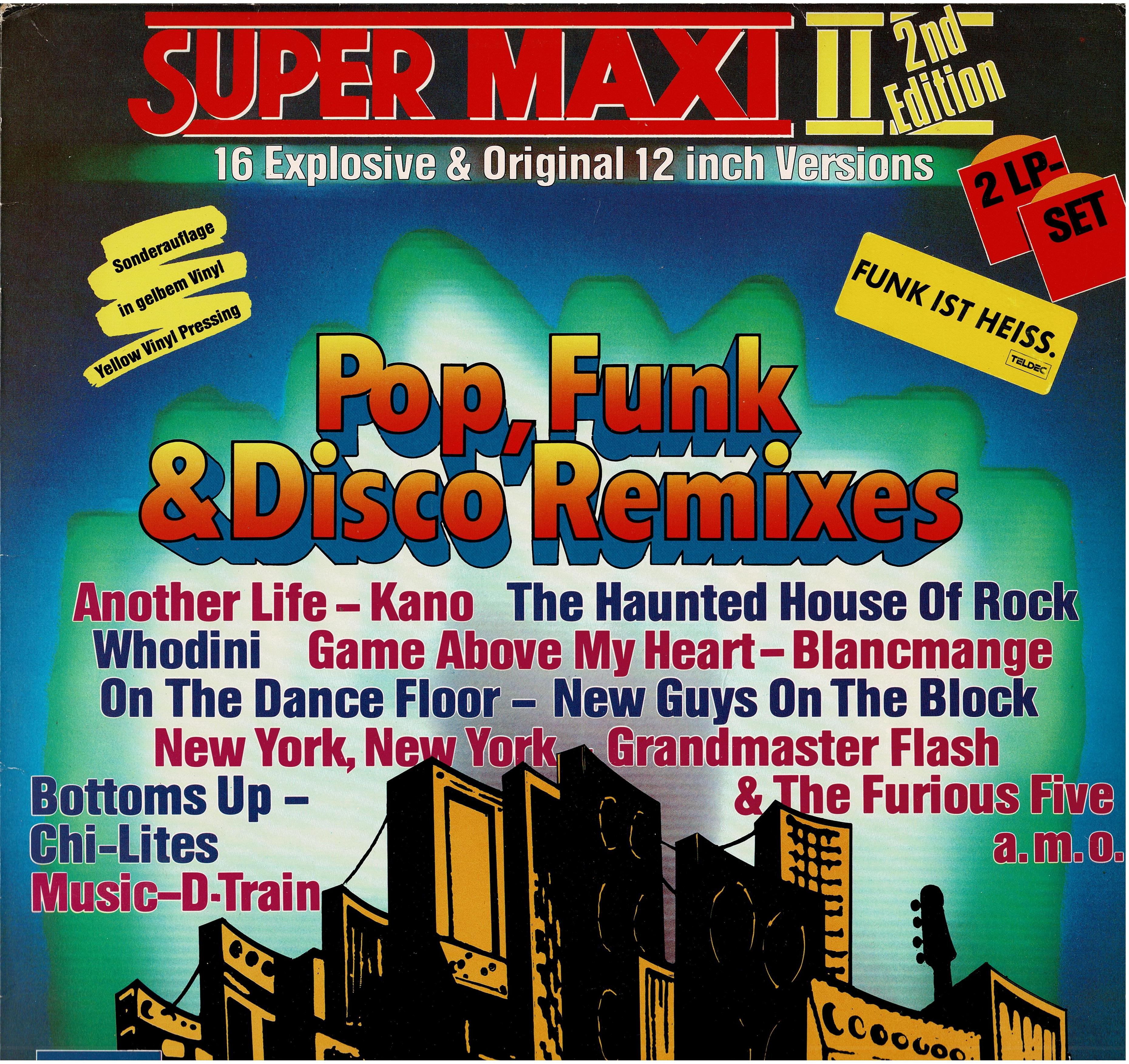 Various • Super Maxi II (Pop, Funk & Disco Remixes)