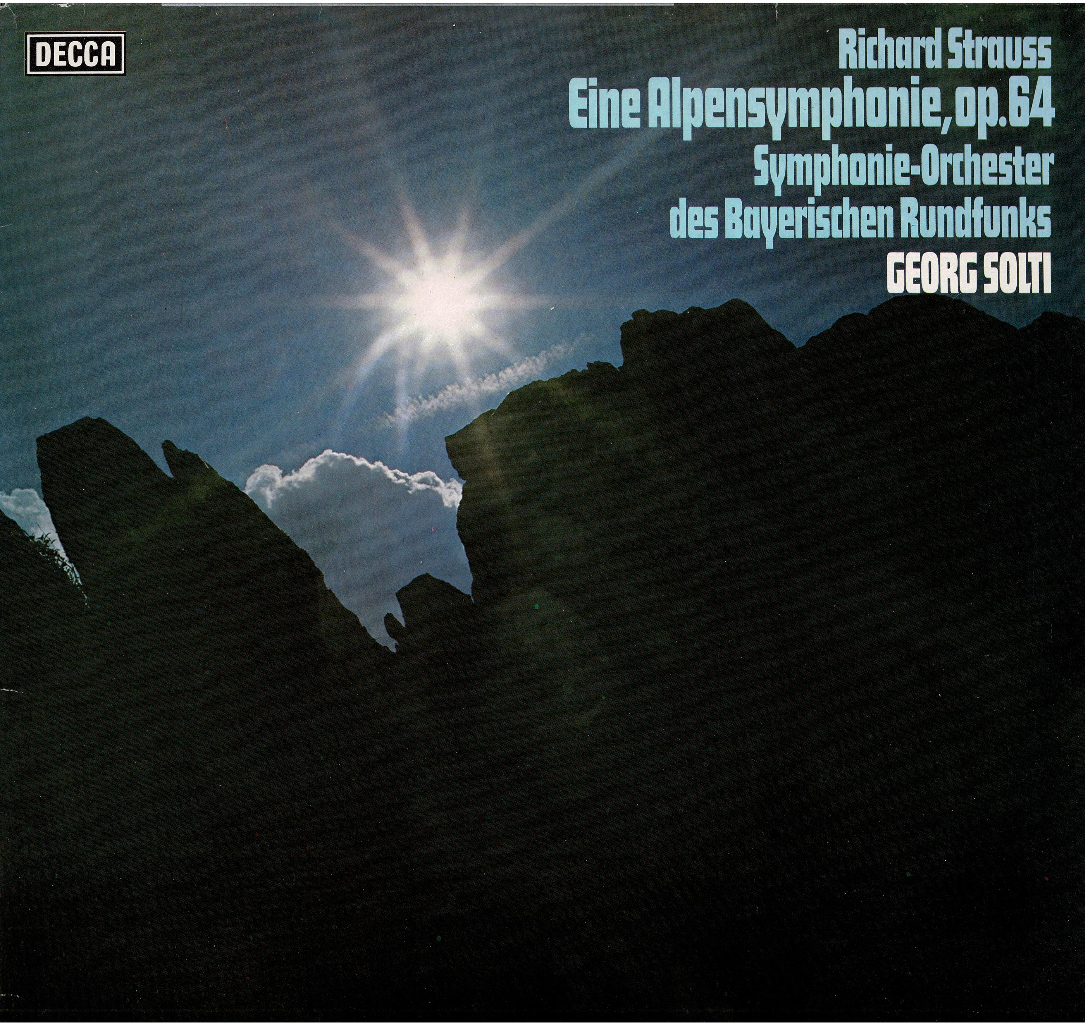 Richard Strauss / Symphonie-Orchester Des Bayerischen Rundfunks / Georg Solti • Eine Alpensymphonie, Op. 64