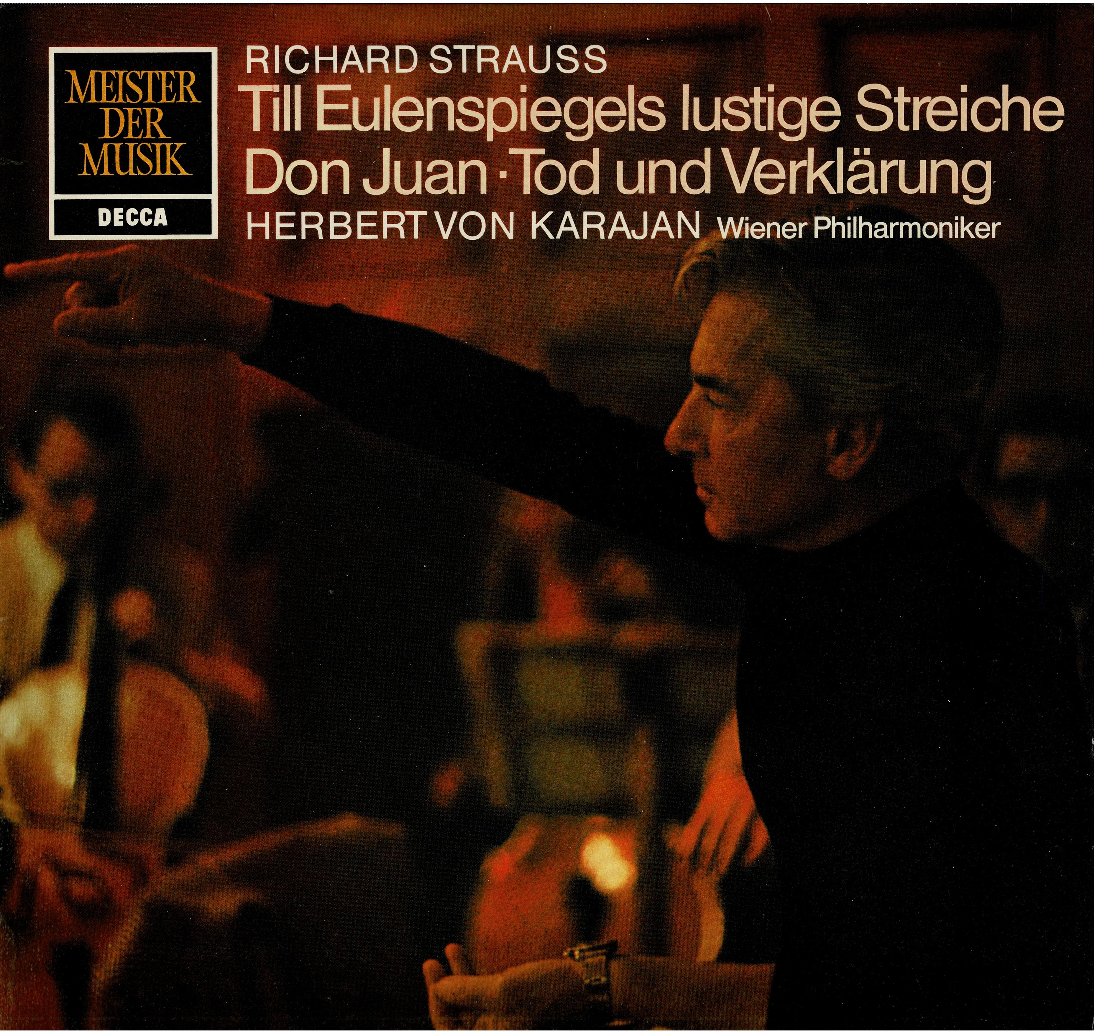 Richard Strauss / Herbert von Karajan / Wiener Philharmoniker • Till Eulenspiegels Lustige Streiche · Don Juan · Tod Und Verklärung