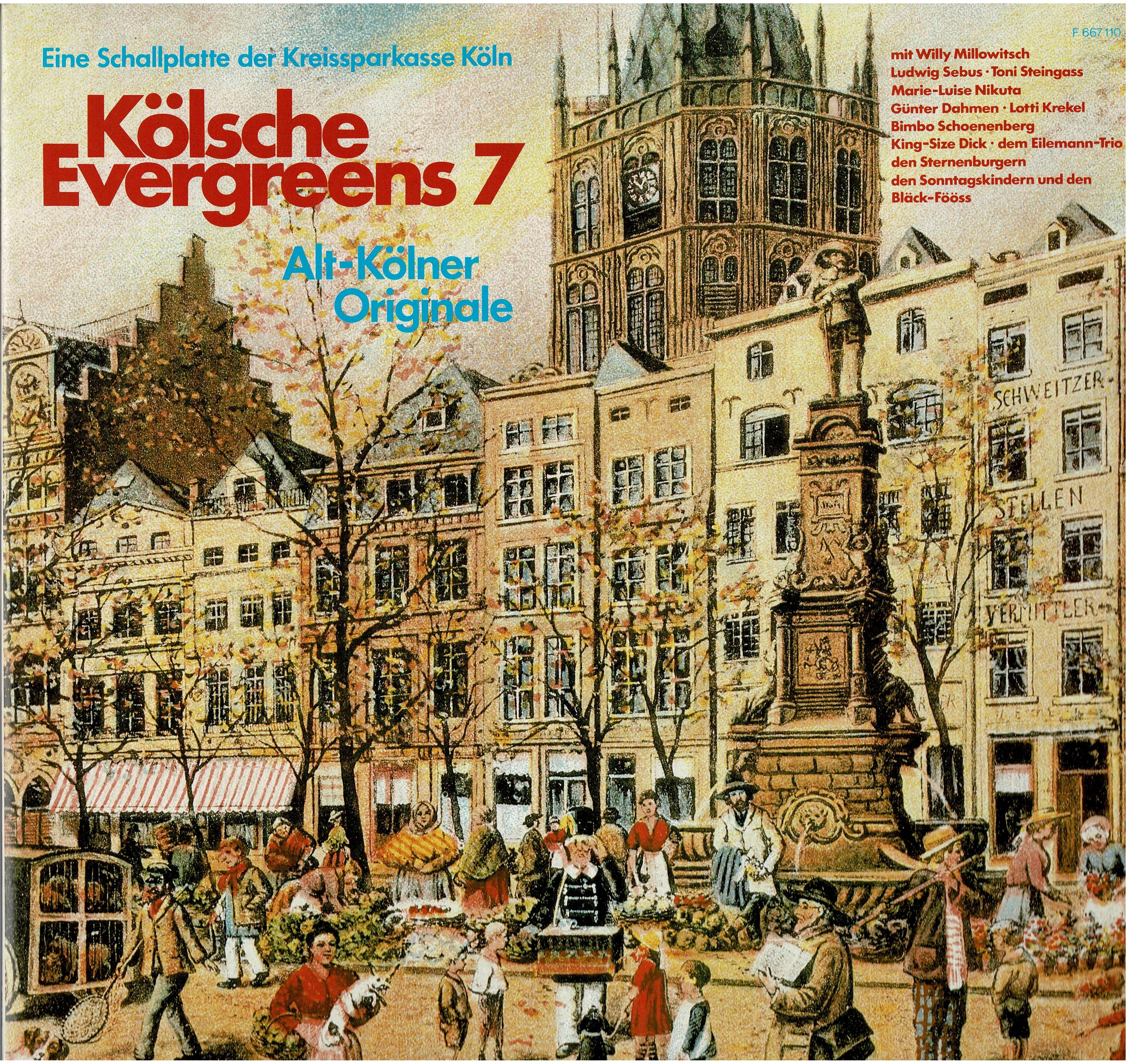 Various • Kölsche Evergreens 7 - Alt-Kölner Originale