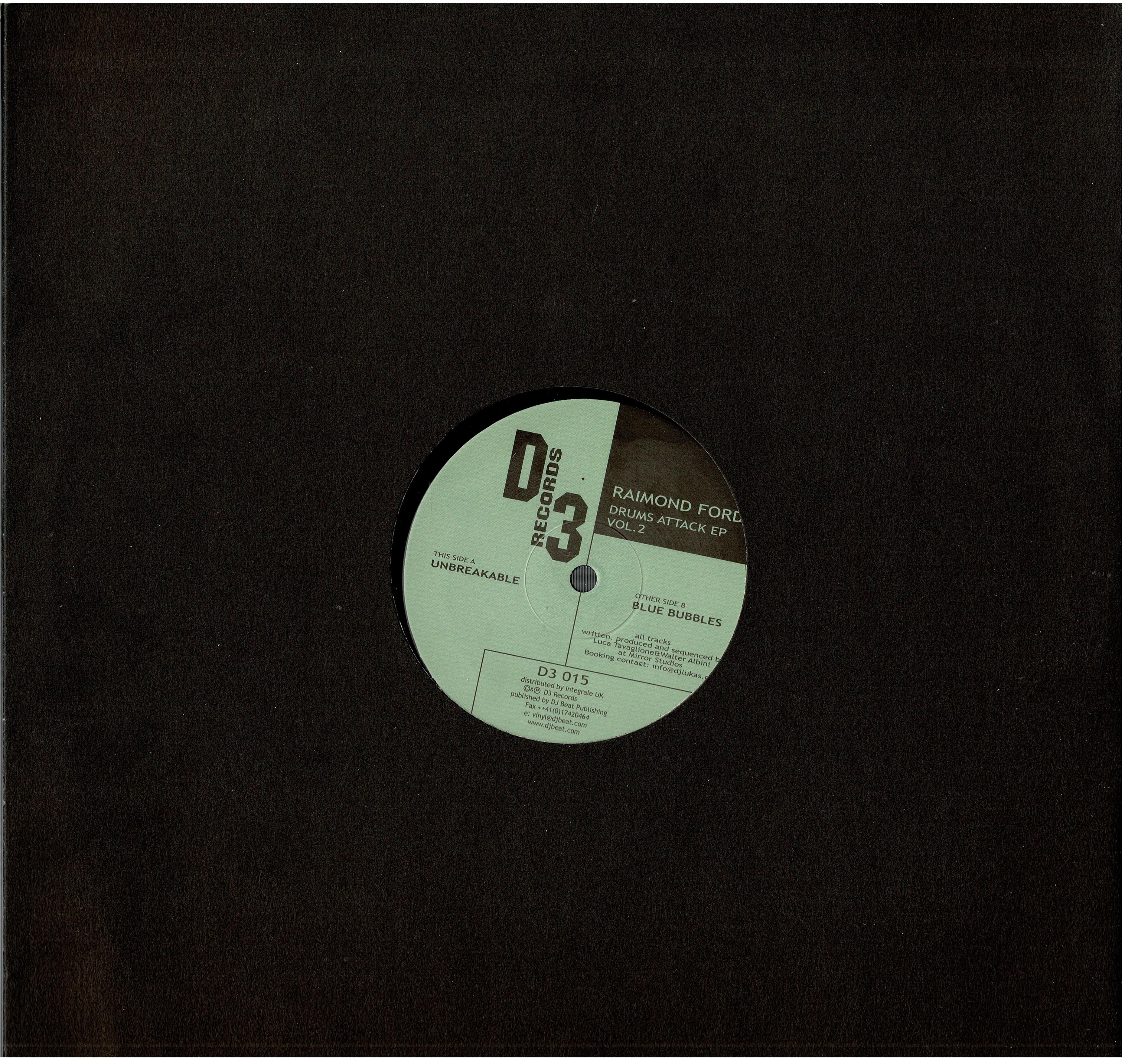 Raimond Ford • Drums Attack EP Vol. 2