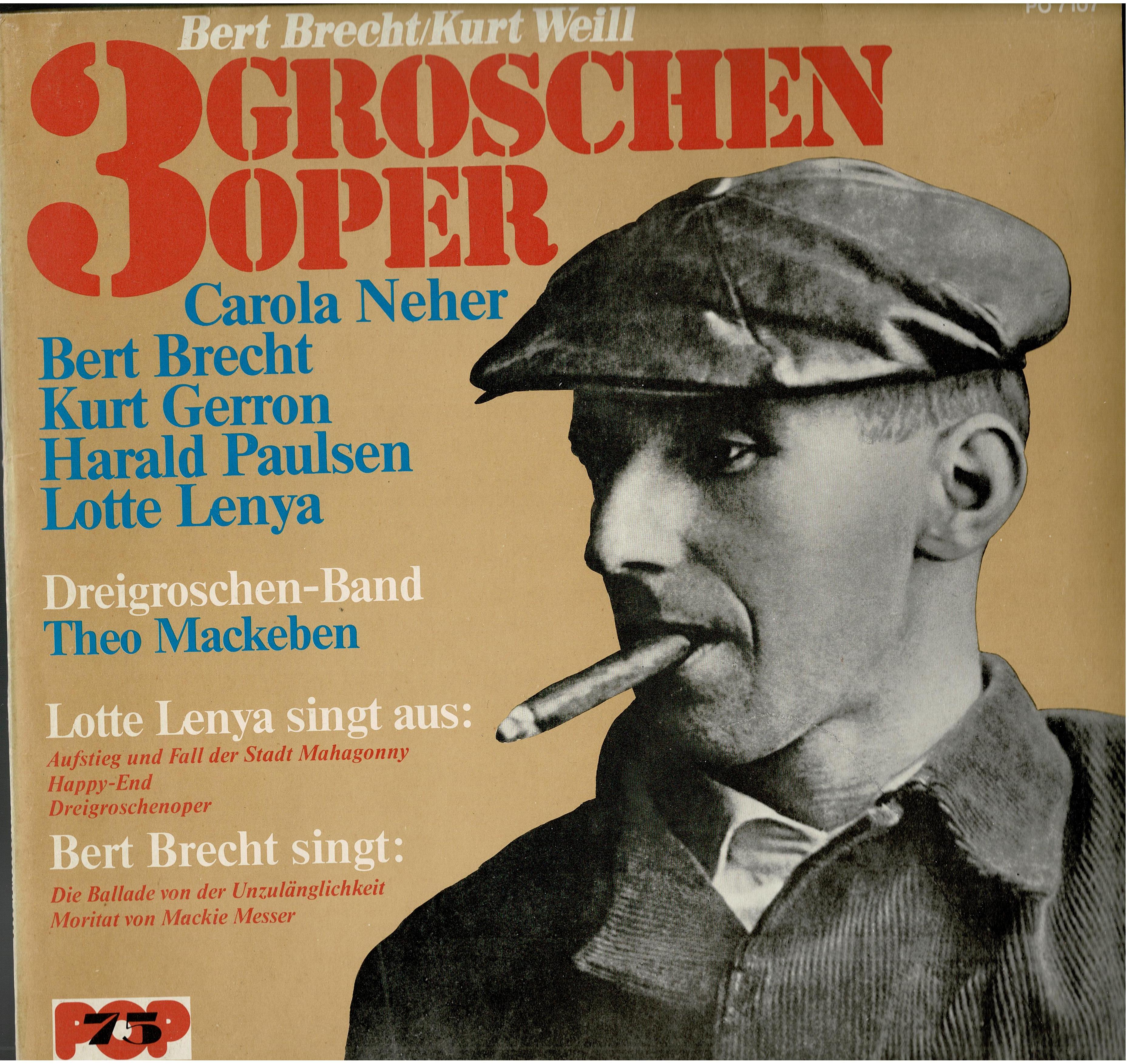 Bertolt Brecht / Kurt Weill • 3 Groschenoper