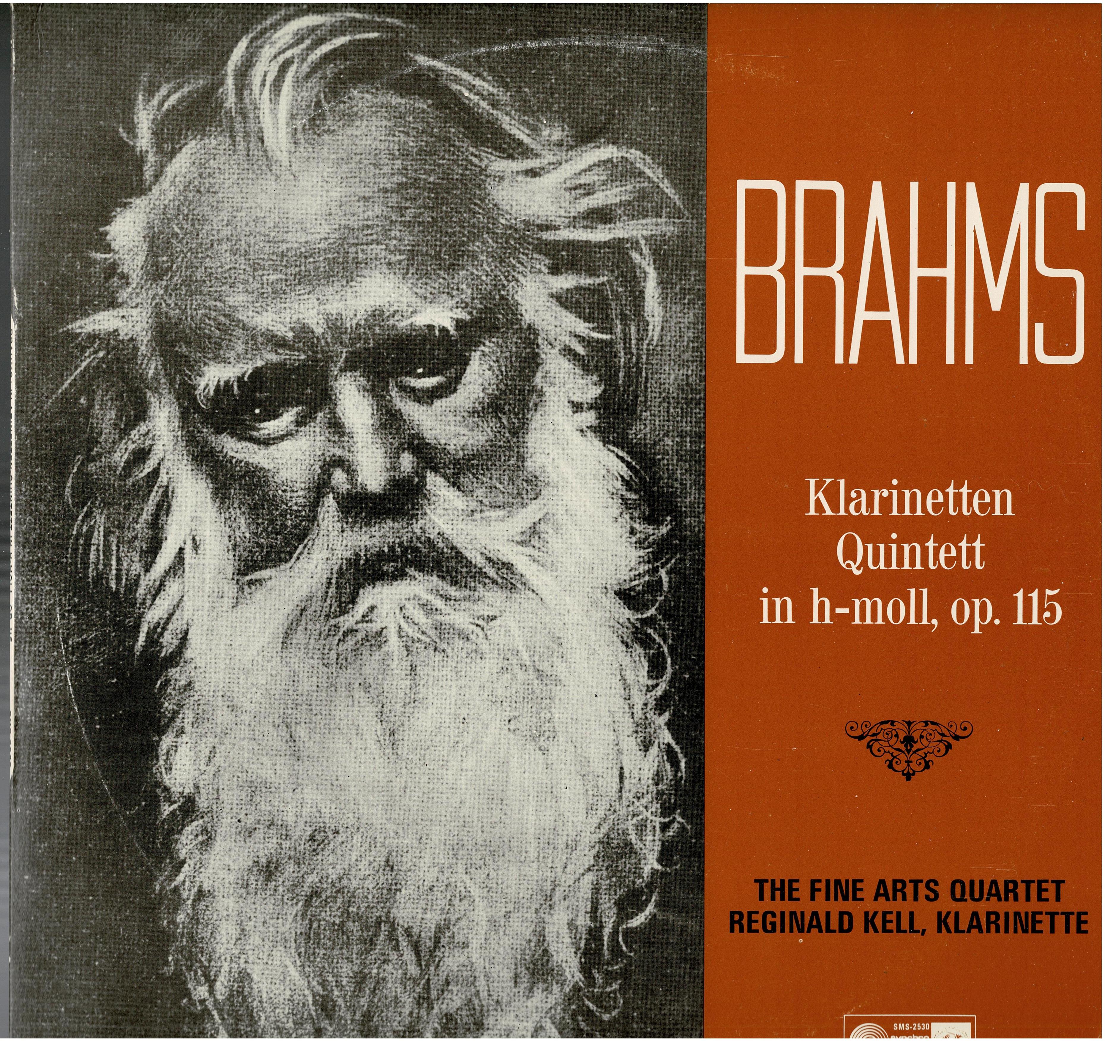 Johannes Brahms / The Fine Arts Quartet / Reginald Kell • Klarinetten Quintett In H-Moll, Op. 115