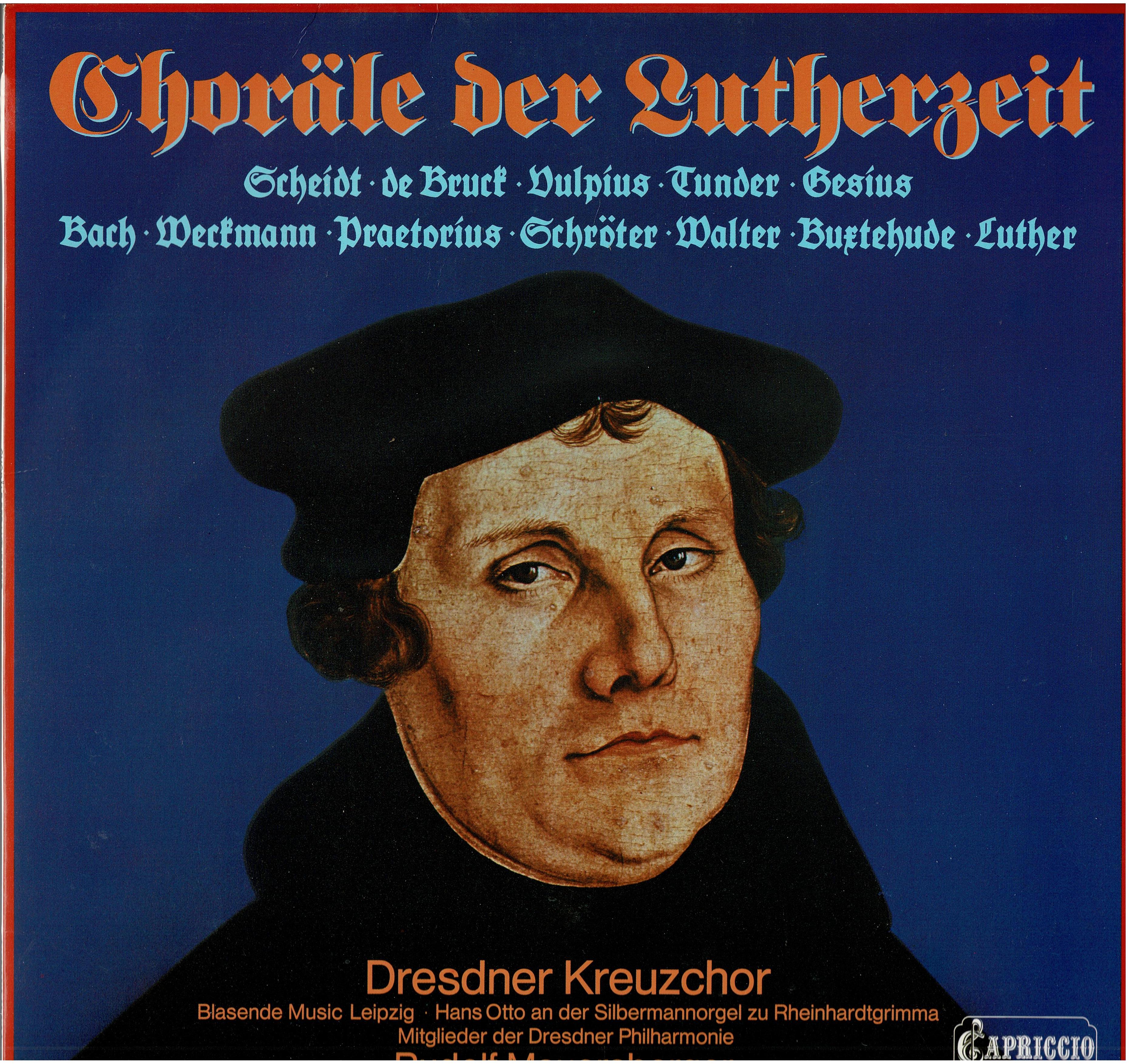Rudolf Mauersberger / Dresdner Kreuzchor • Choräle Der Lutherzeit