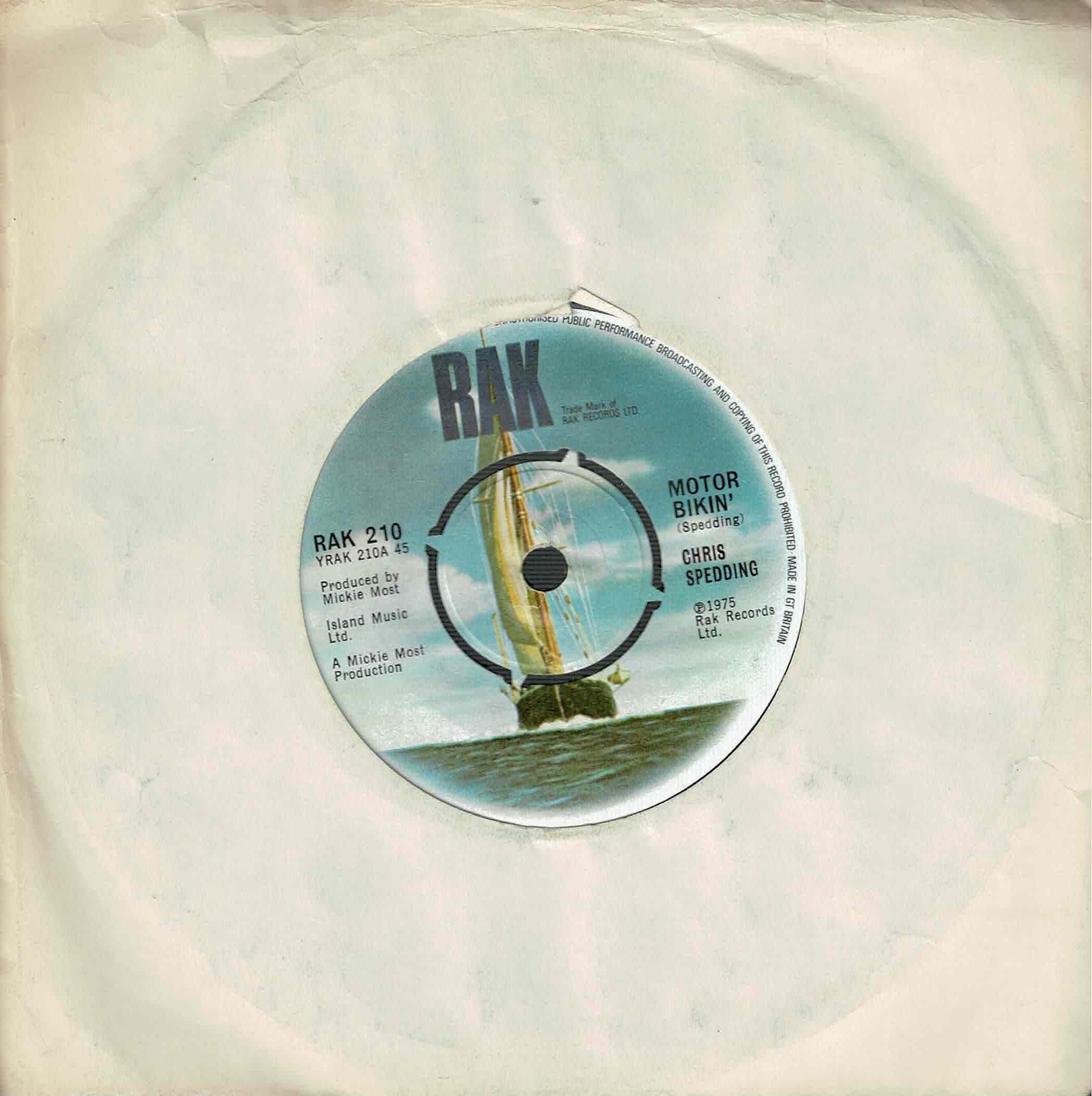 Chris Spedding • Motor Bikin'