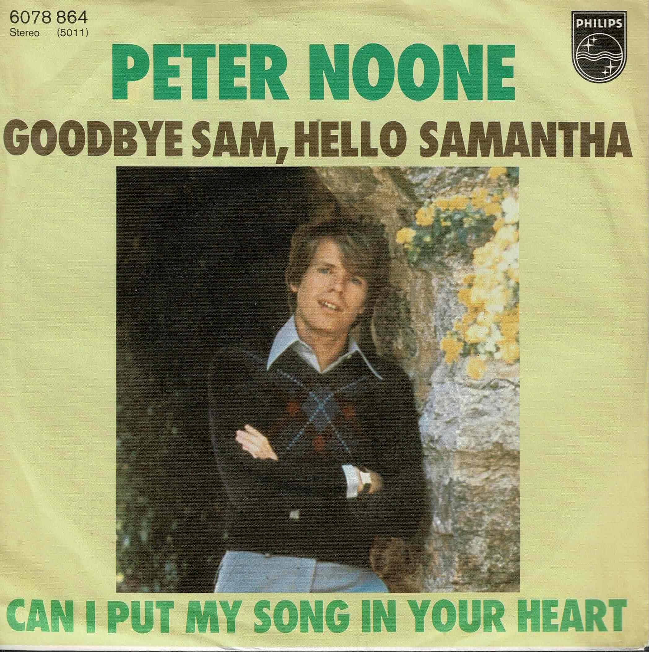 Peter Noone • Goodbye Sam, Hello Samantha