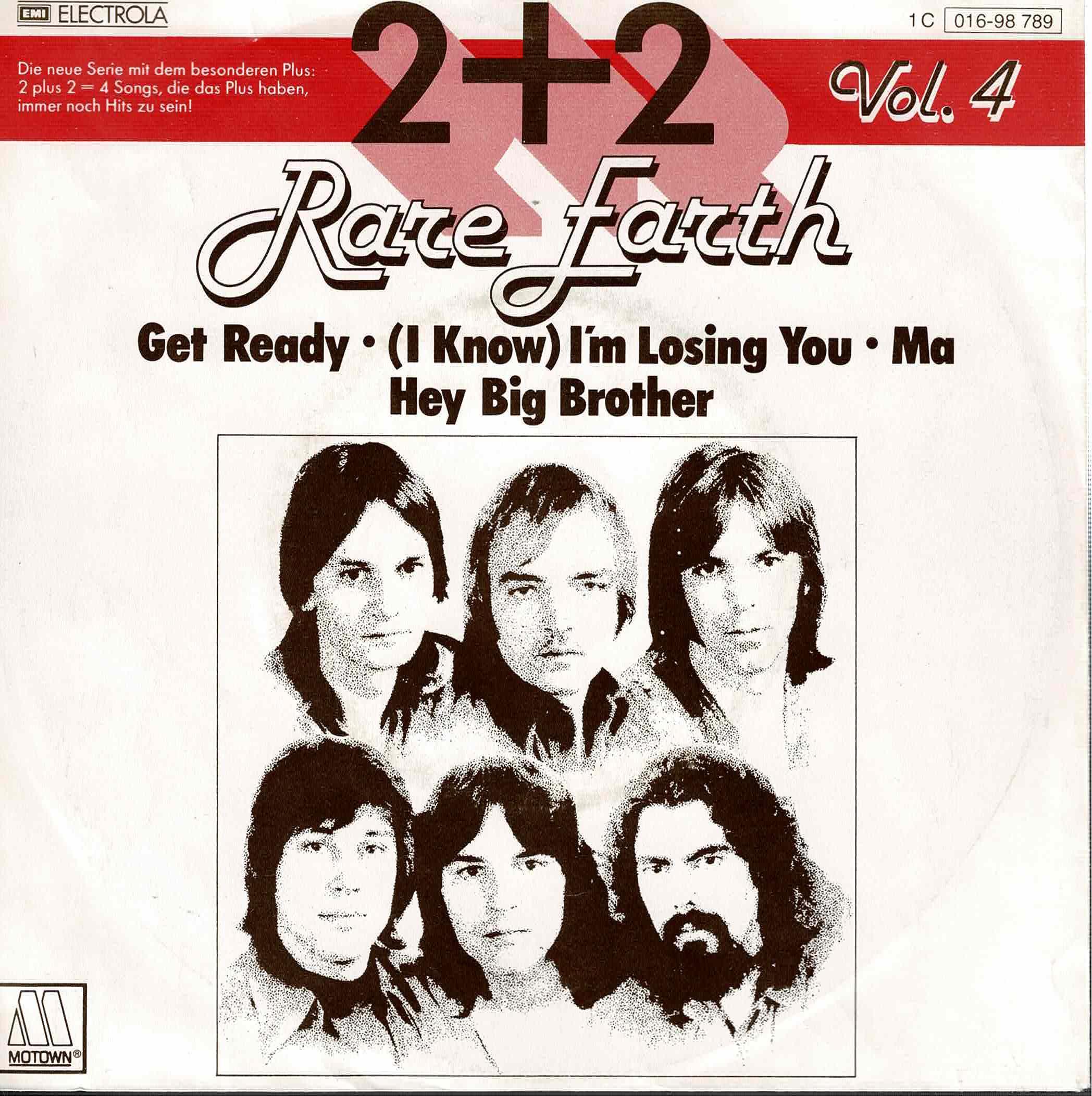 Rare Earth • Get Ready / (I Know) I'm Losing You /Ma / Hey Big Brother
