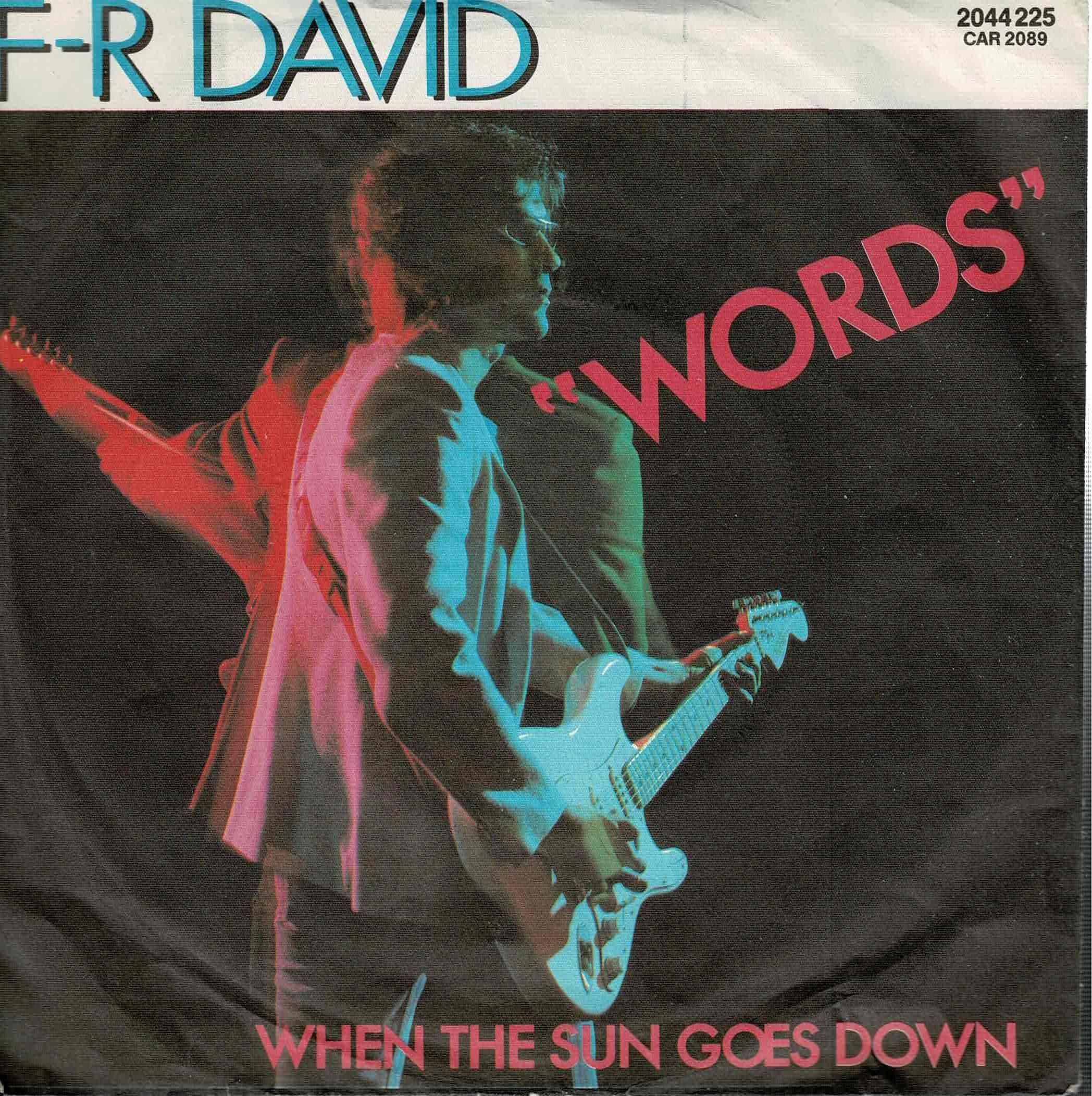 F.R. David • Words