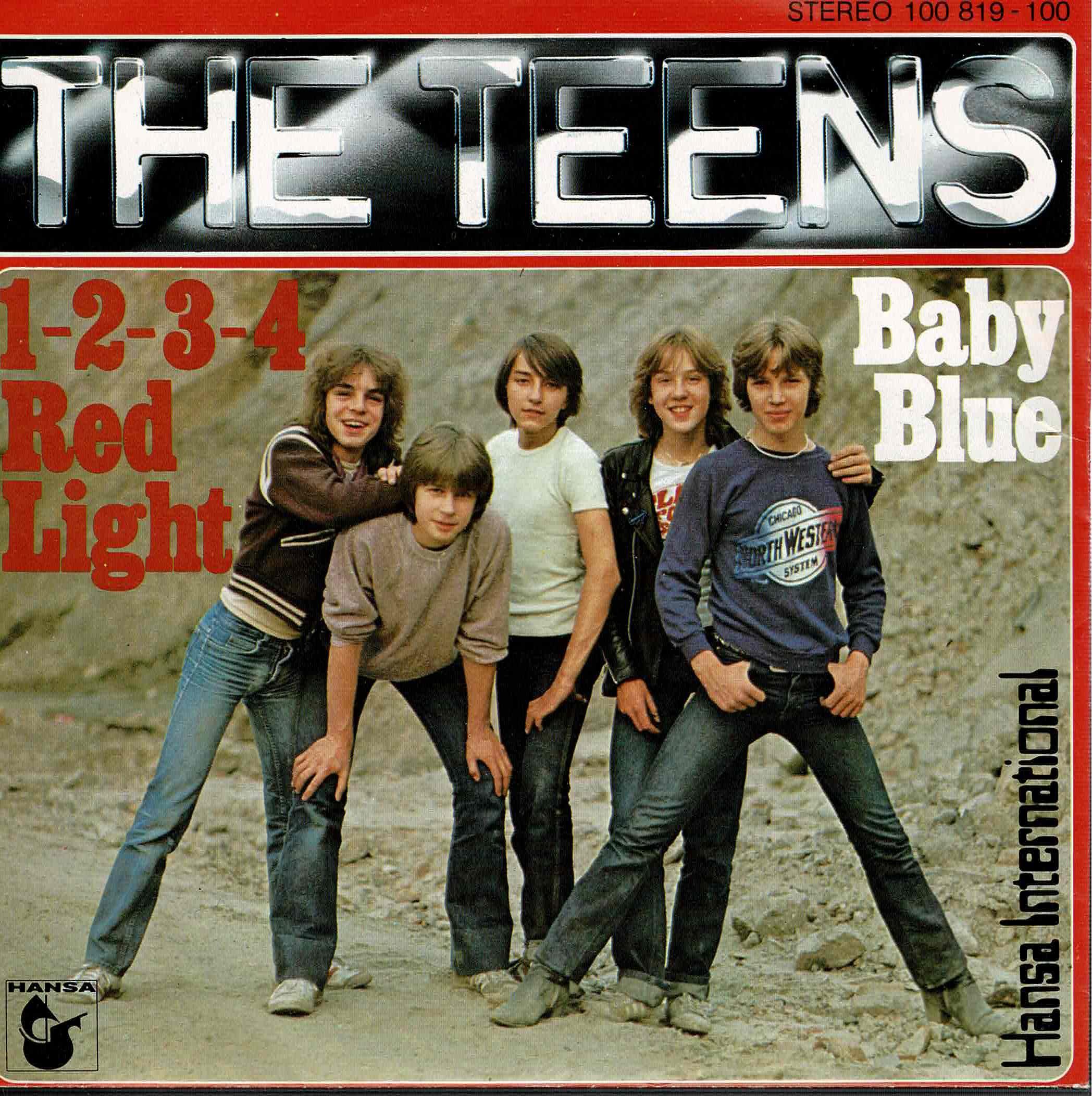 Teens • 1-2-3-4 Red Light / Baby Blue