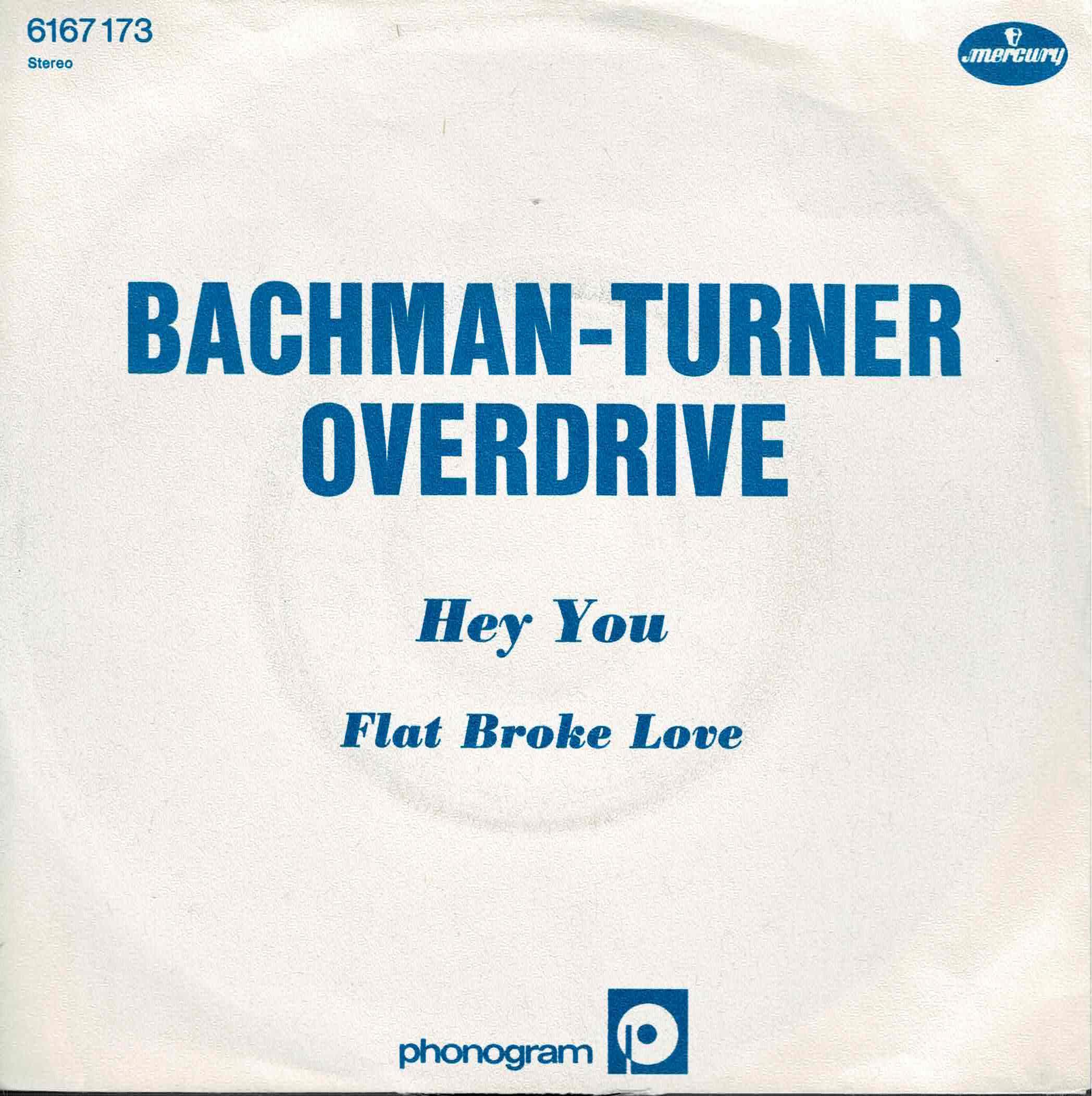 Bachman-Turner Overdrive • Hey You