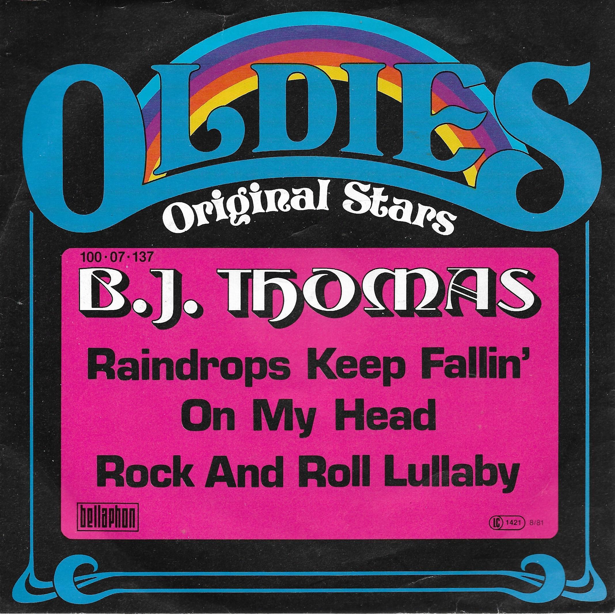 B.J. Thomas • Raindrops Keep Fallin' On My Head