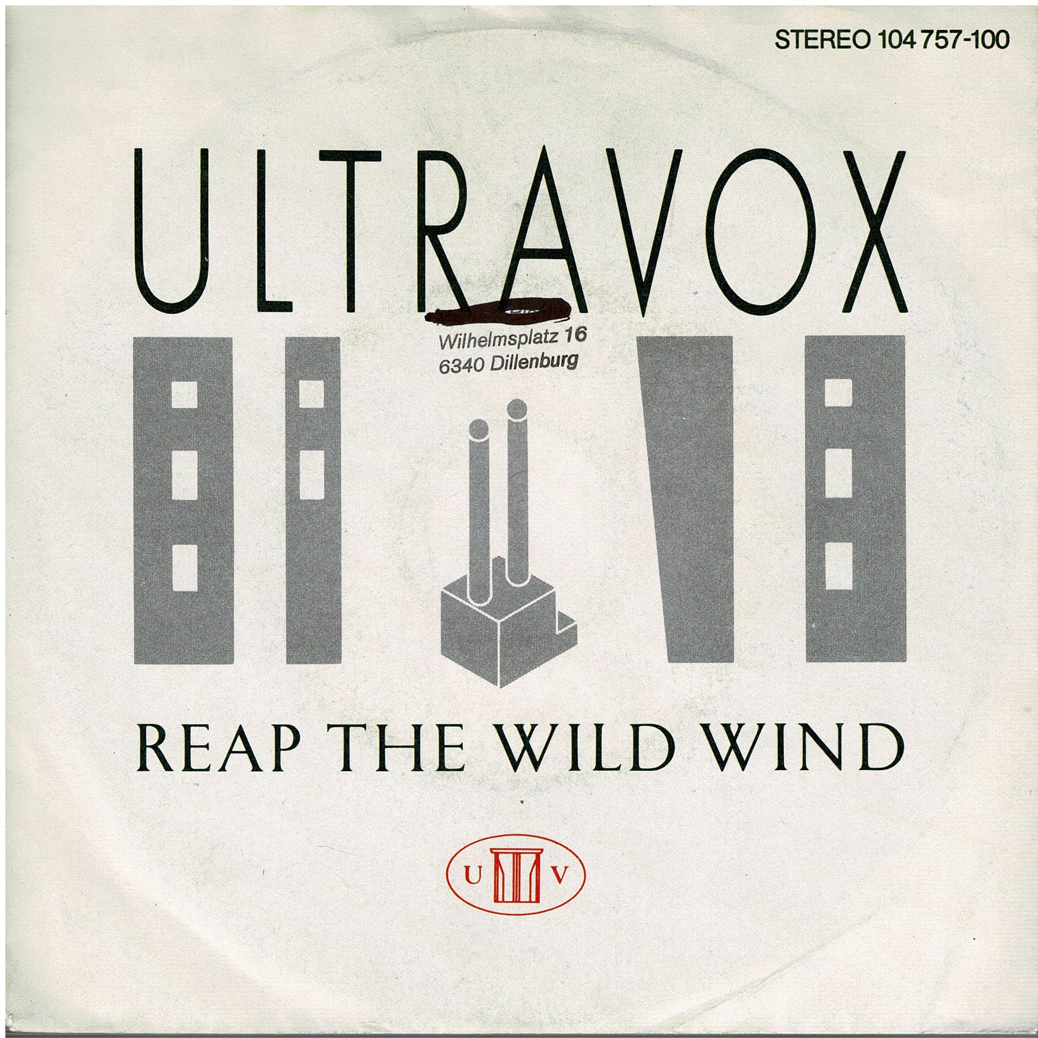 Ultravox • Reap The Wild Wind