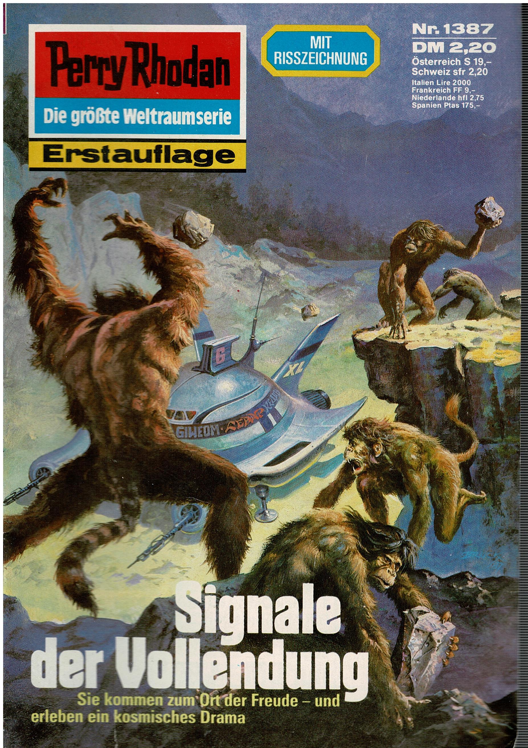 Ernst Vlcek • Perry Rhodan Nr. 1387 - Signale der Vollendung - 1. Auflage