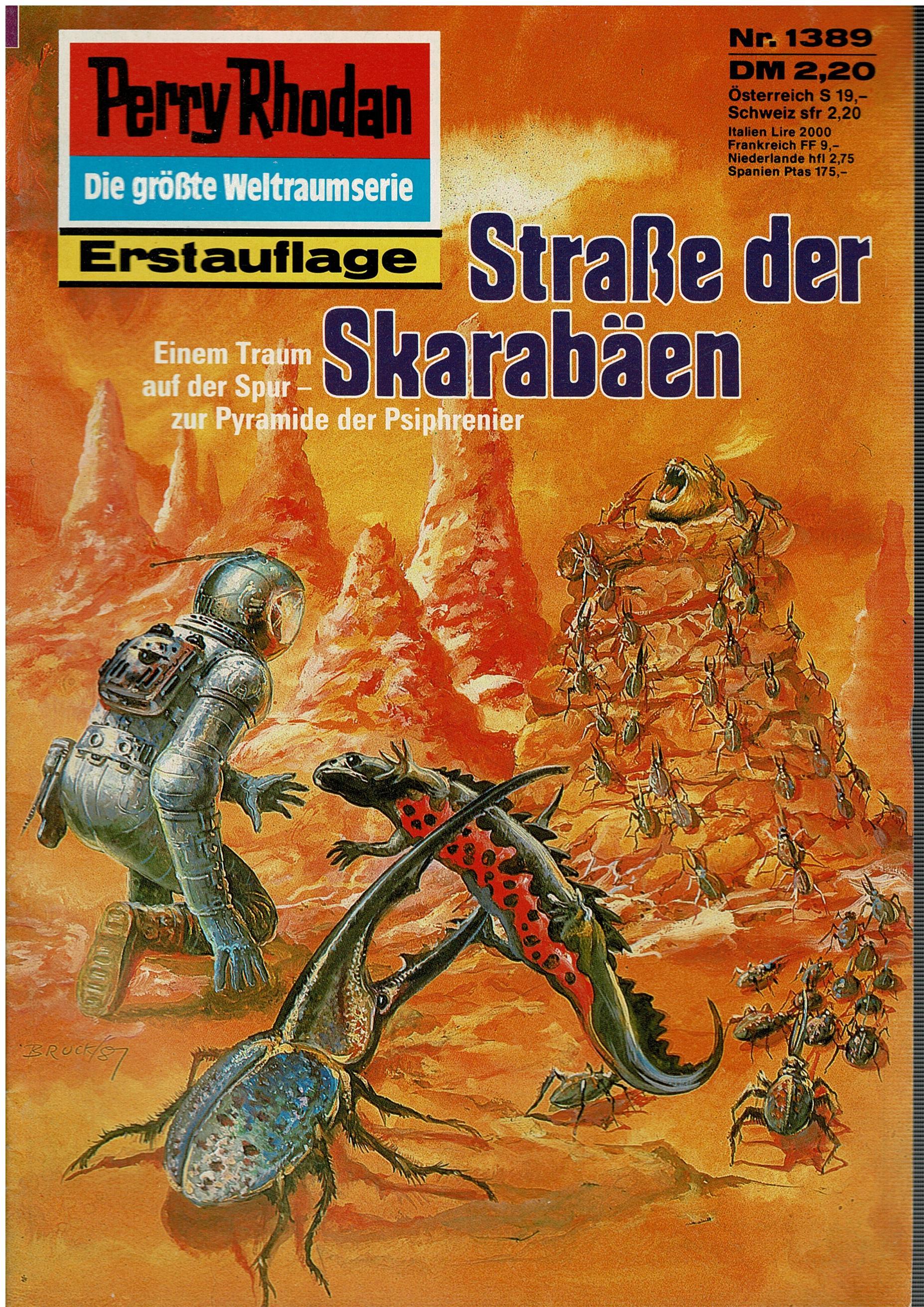 H. G. Francis • Perry Rhodan Nr. 1389 - Straße der Skarabäen - 1. Auflage