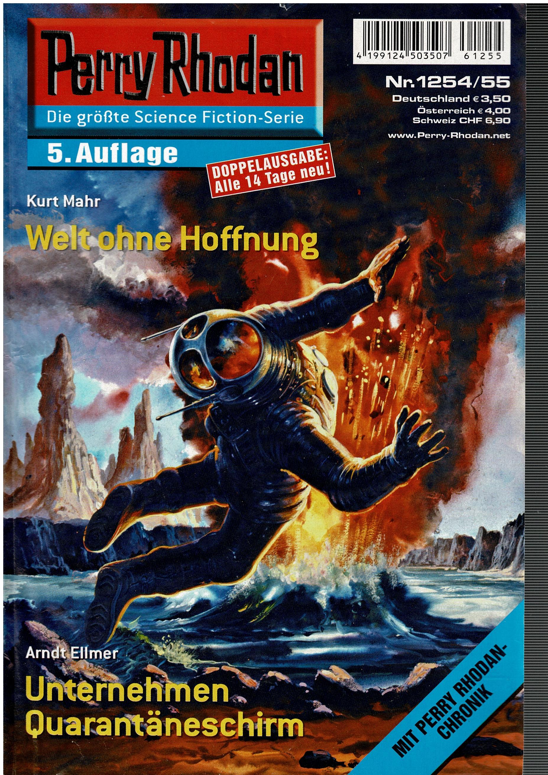 Kurt Mahr / Arndt Ellmer • Perry Rhodan Doppelausgabe Nr. 1254/55 - Welt ohne Hoffnung / Unternehmen Quarantäneschirm - 5. Aufl