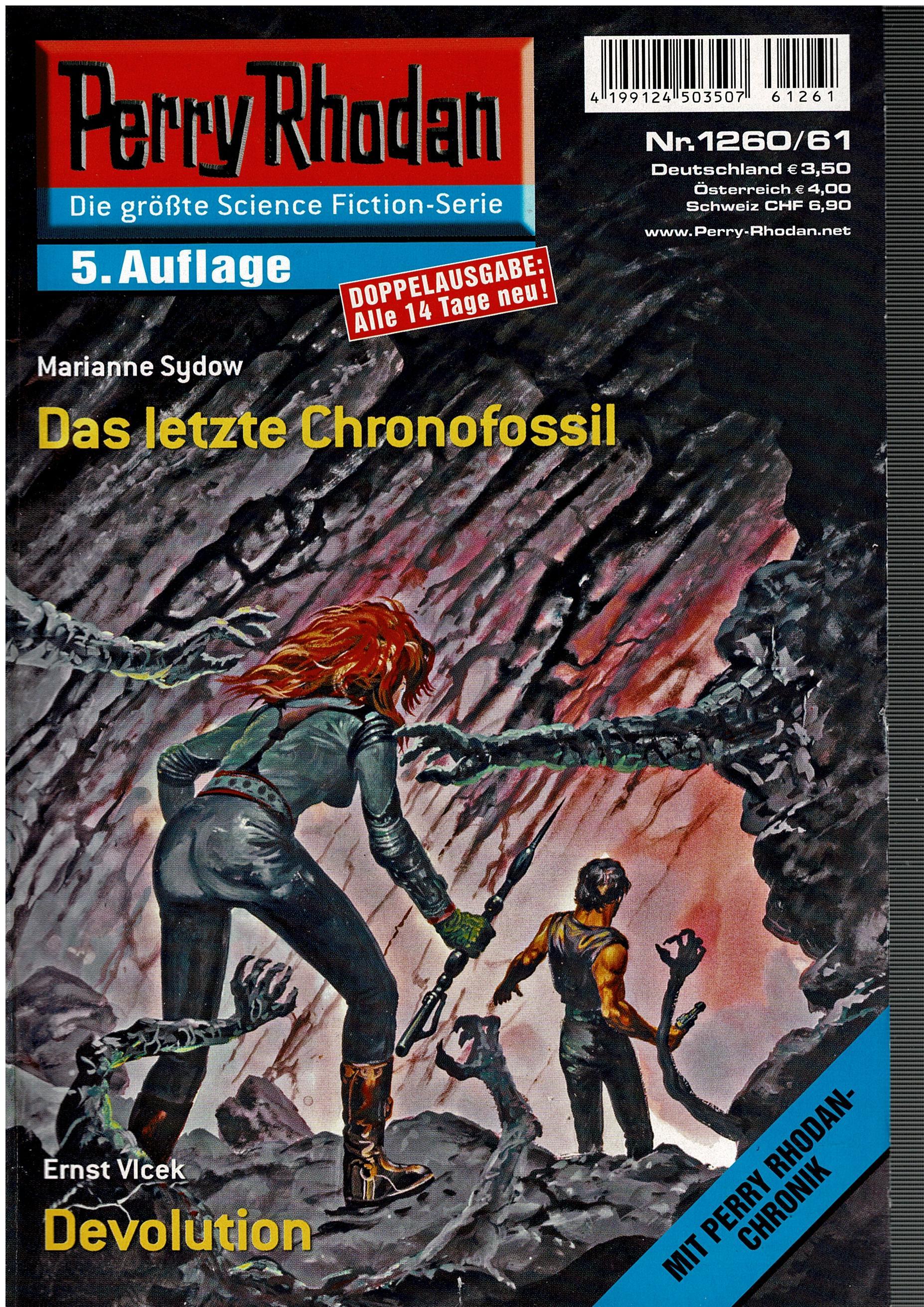 Marianne Sydow / Ernst Vlcek • Perry Rhodan Doppelausgabe Nr. 1260/61 - Das letzte Chronofossil / Devolution - 5. Auflage