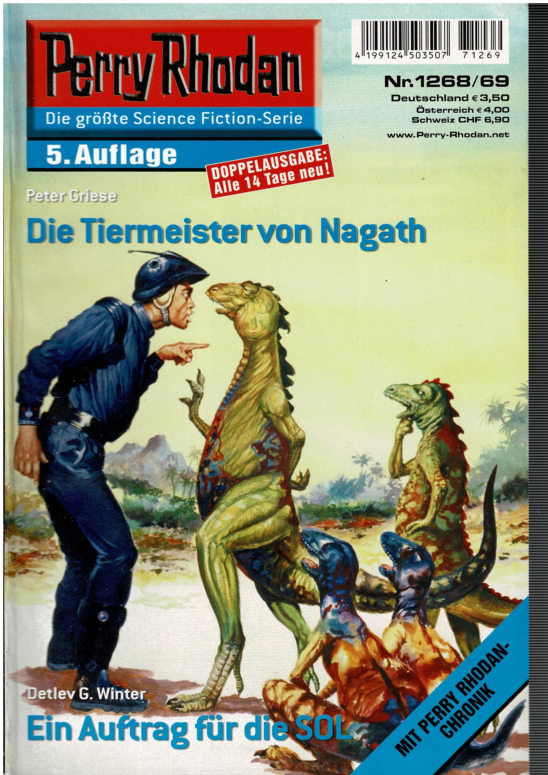 Peter Griese / Detlev G. Winter • Perry Rhodan Doppelausgabe Nr. 1268/69 - Die Tiermeister von Nagath / Ein Auftrag für die SOL - 5. A
