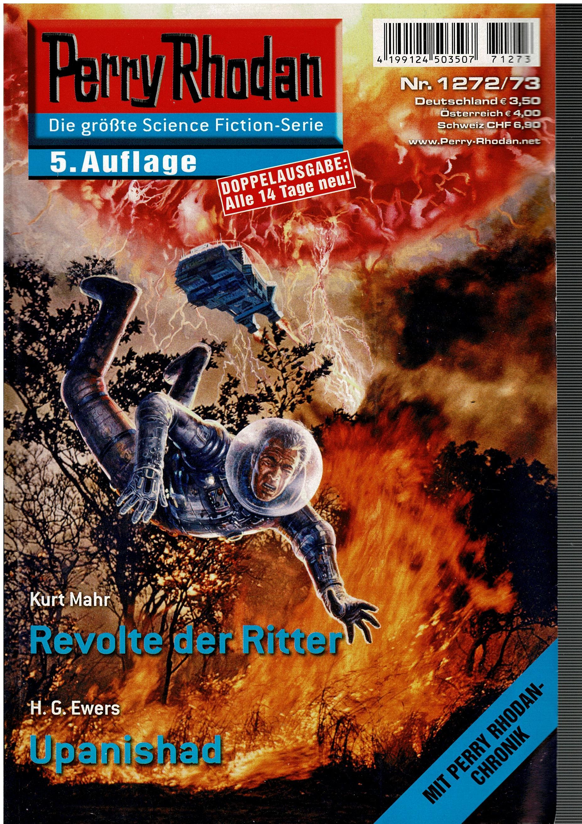 Kurt Mahr / H.G. Ewers • Perry Rhodan Doppelausgabe Nr. 1272/73 - Revolte der Ritter / Upanishad - 5. Auflage