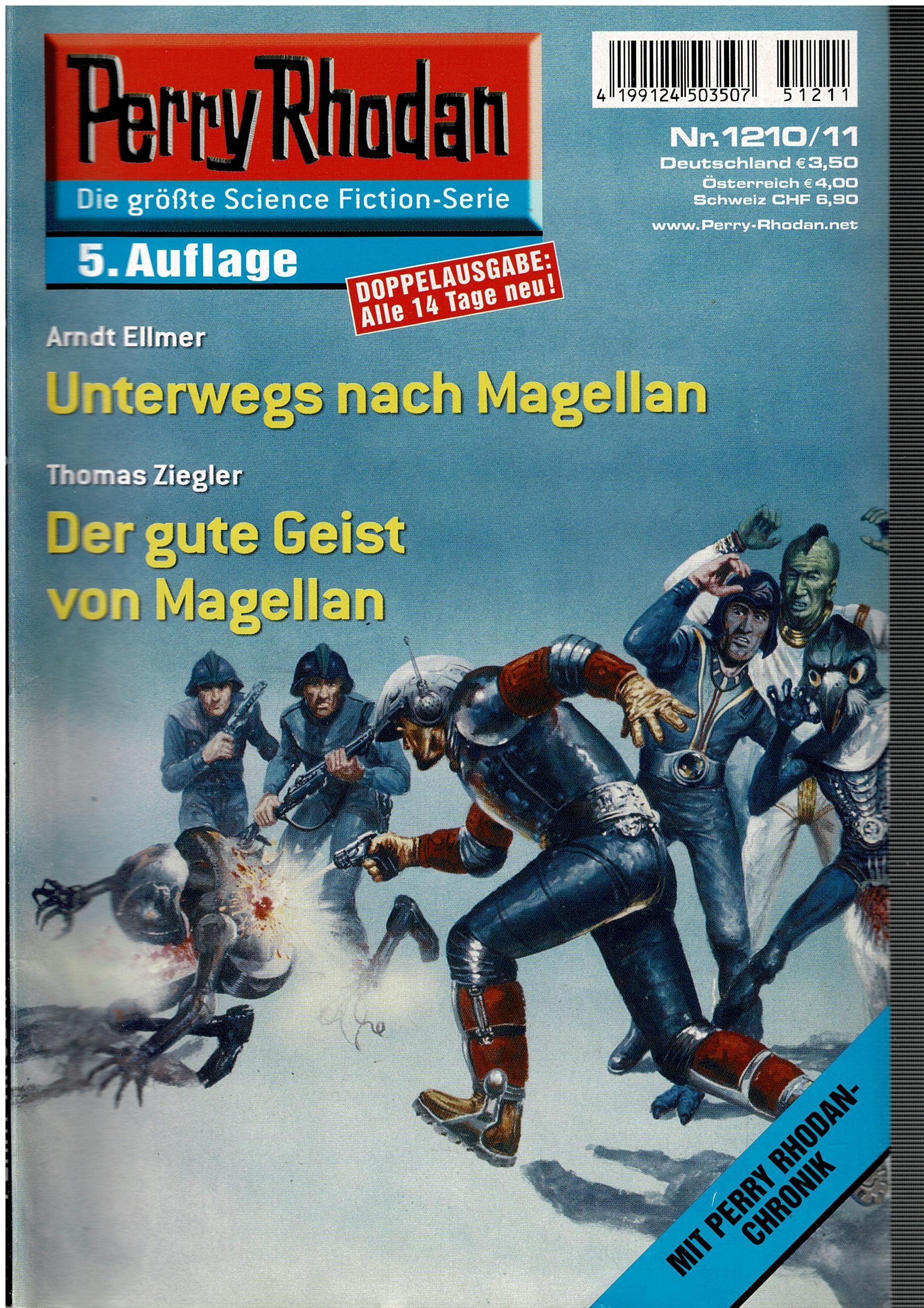 Arndt Ellmer / Thomas Ziegler • Perry Rhodan Doppelausgabe Nr. 1210/11 - Unterwegs nach Magellan / Der gute Geist von Magellan - 5.