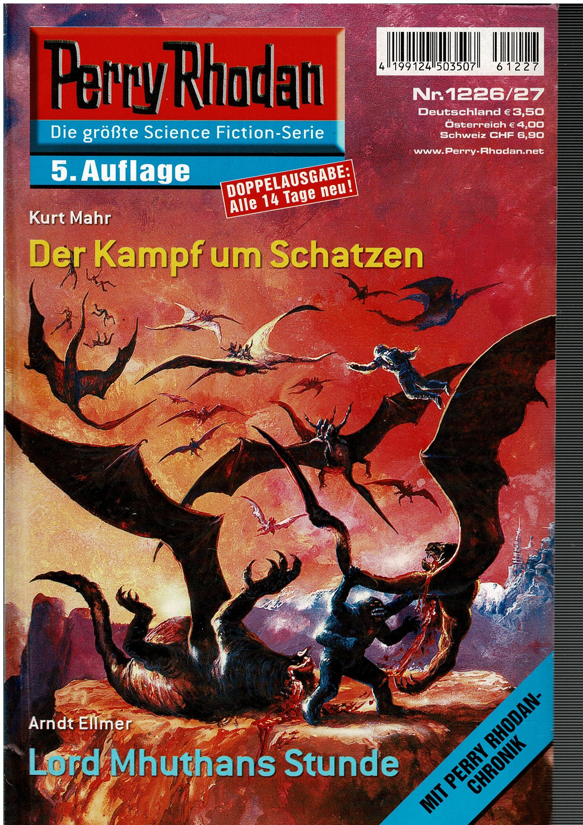 Kurt Mahr / Arndt Ellmer • Perry Rhodan Doppelausgabe Nr. 1226/27 - Der Kampf um Schatzen / Lord Mhutans Stunde - 5. Auflage