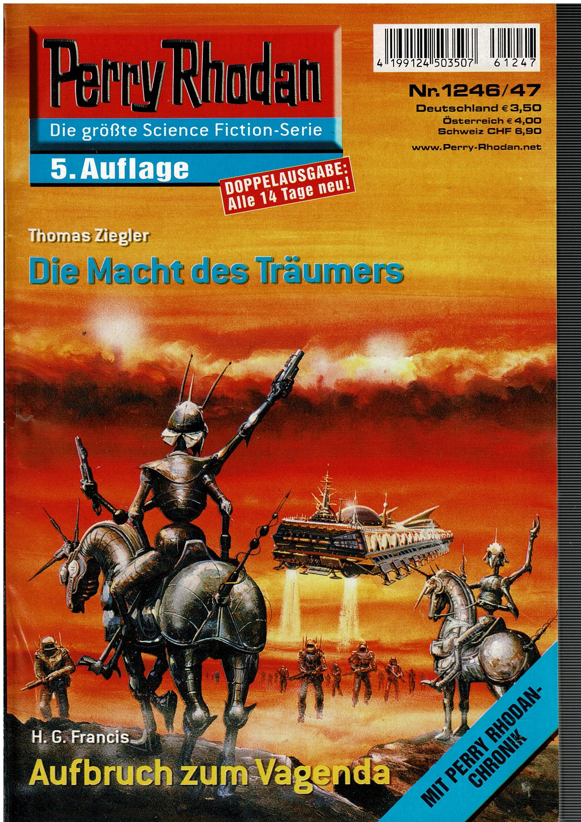 Thomas Ziegler / H. G. Francis • Die Macht des Träumers / Aufbruch zum Vagenda