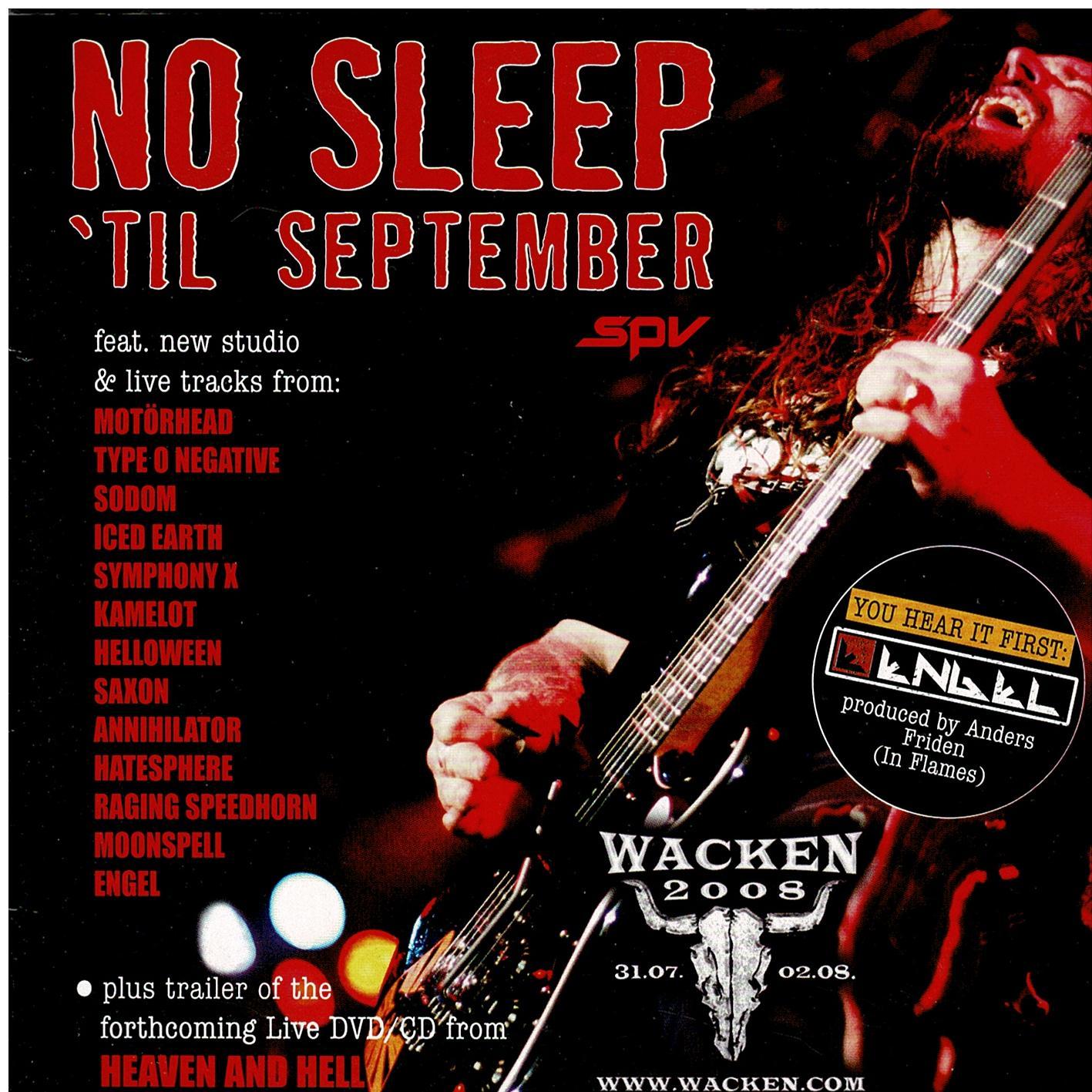 Various • No Sleep 'Til September (Promo)