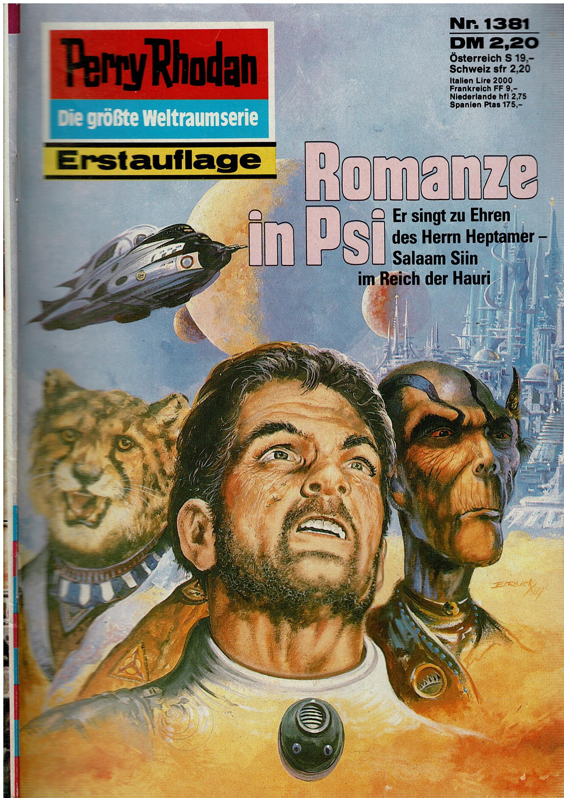 Marianne Sydow • Perry Rhodan Nr. 1381 - Romanze in Psi - 1. Auflage