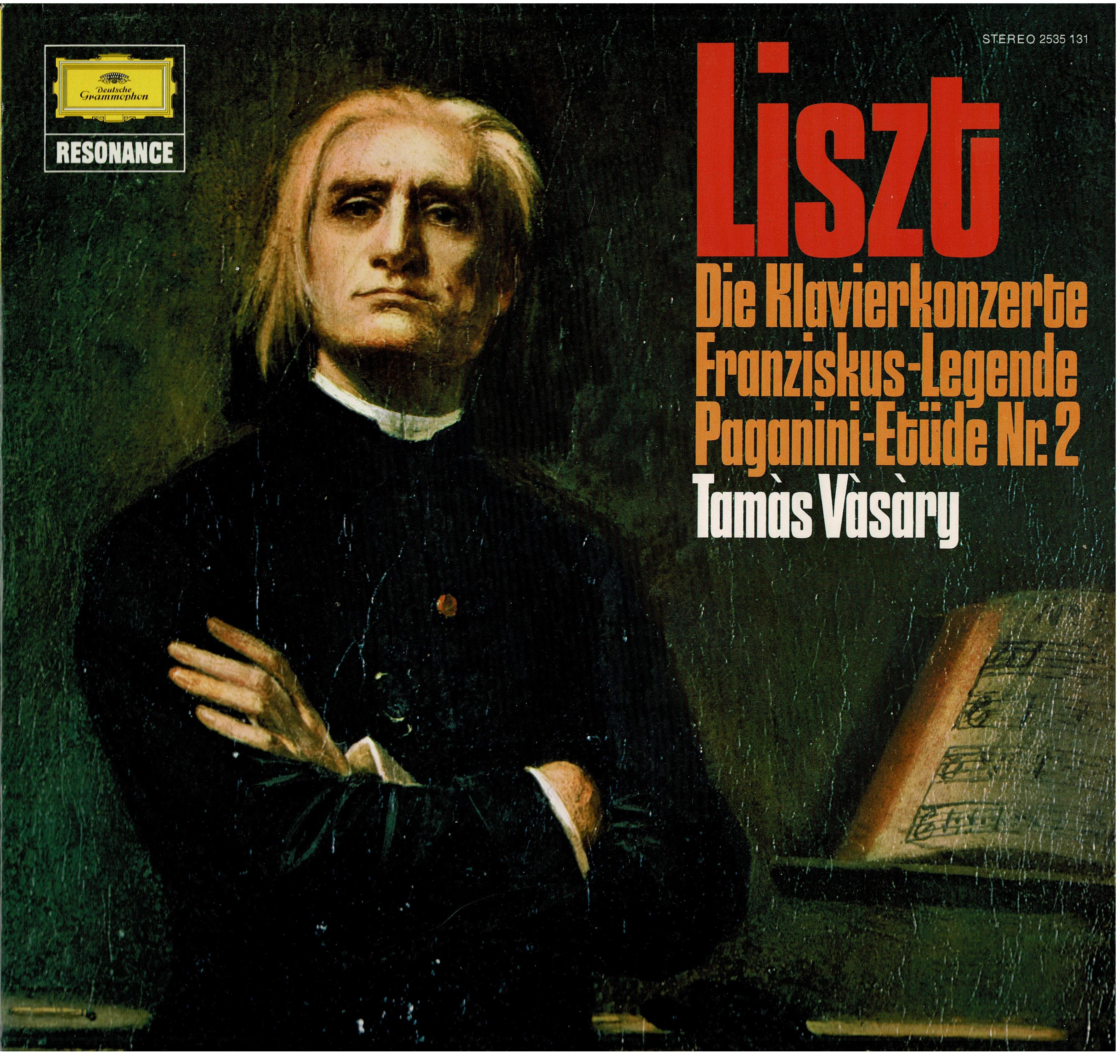 Liszt / Tamás Vásáry • Klavierkonzerte / Franziskus-Legende / Paganini-Etüde Nr. 2
