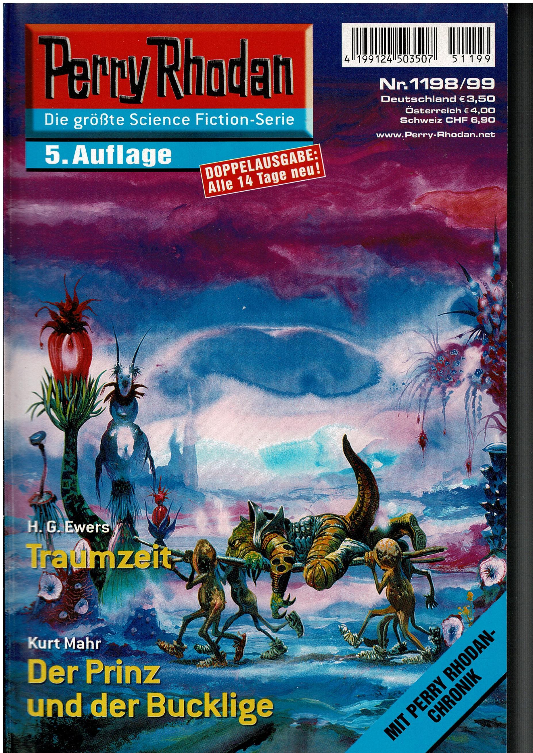 H.G. Ewers / Kurt Mahr • Perry Rhodan Doppelausgabe Nr. 1198/99 - Traumzeit / Der Prinz und der Bucklige - 5. Auflage