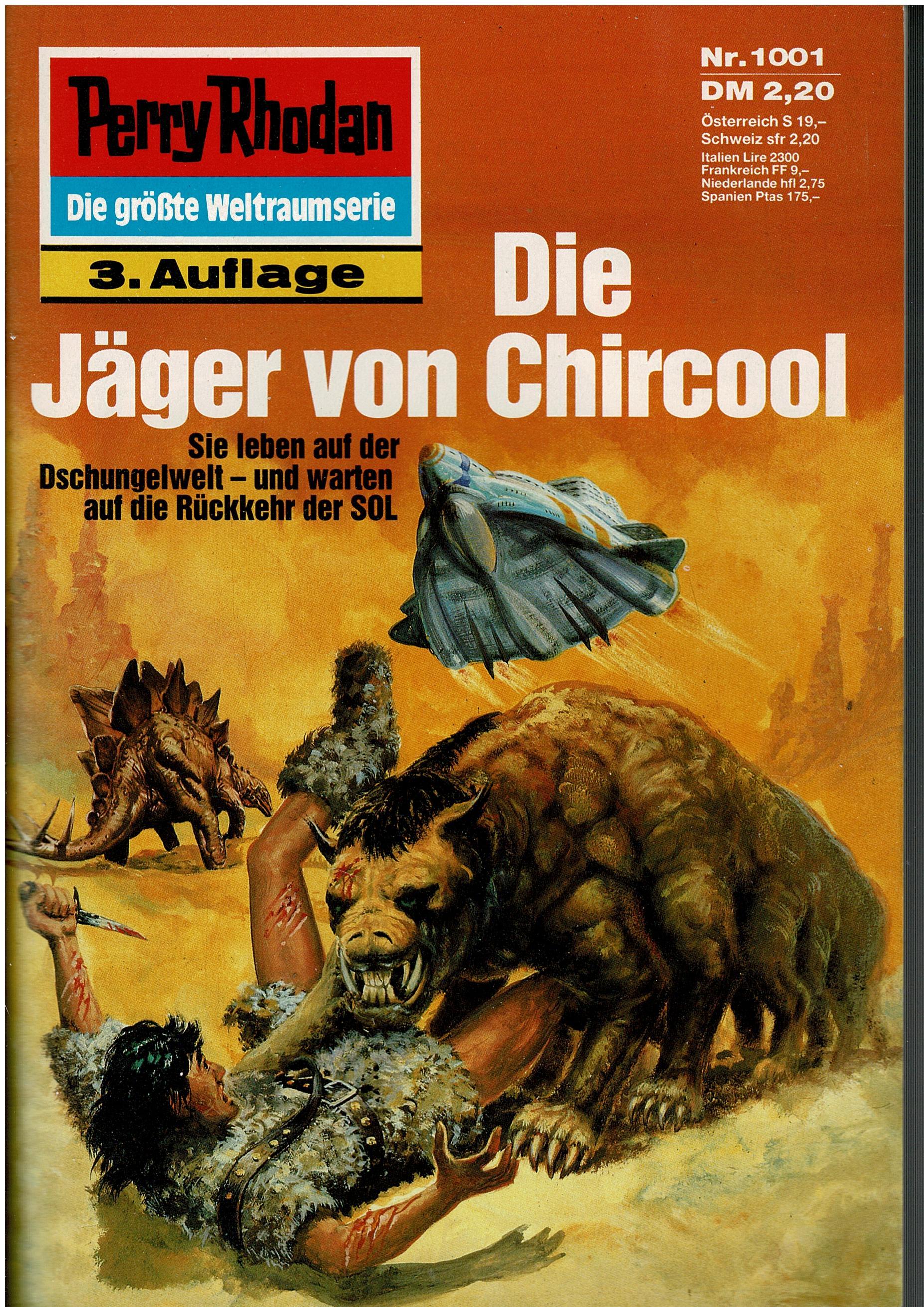 Marianne Sydow • Perry Rhodan Nr. 1001 - Die Jäger von Circool - 3. Auflage